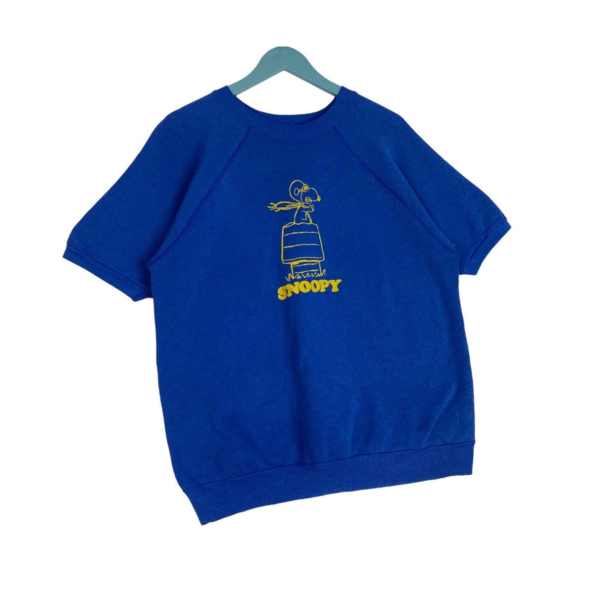 Peanuts × Vintage Vintage Sweatshirt Snoopy Short Sleeve Size M Size US M / EU 48-50 / 2 - 2 Thumbnail