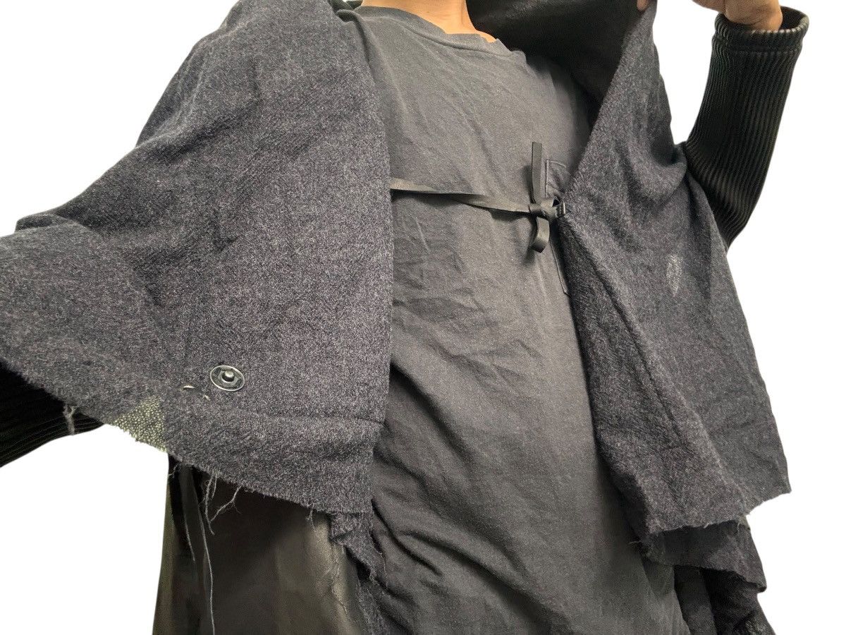 If Six Was Nine Avant Garde Obelisk Leather Jacket Size US XS / EU 42 / 0 - 8 Thumbnail
