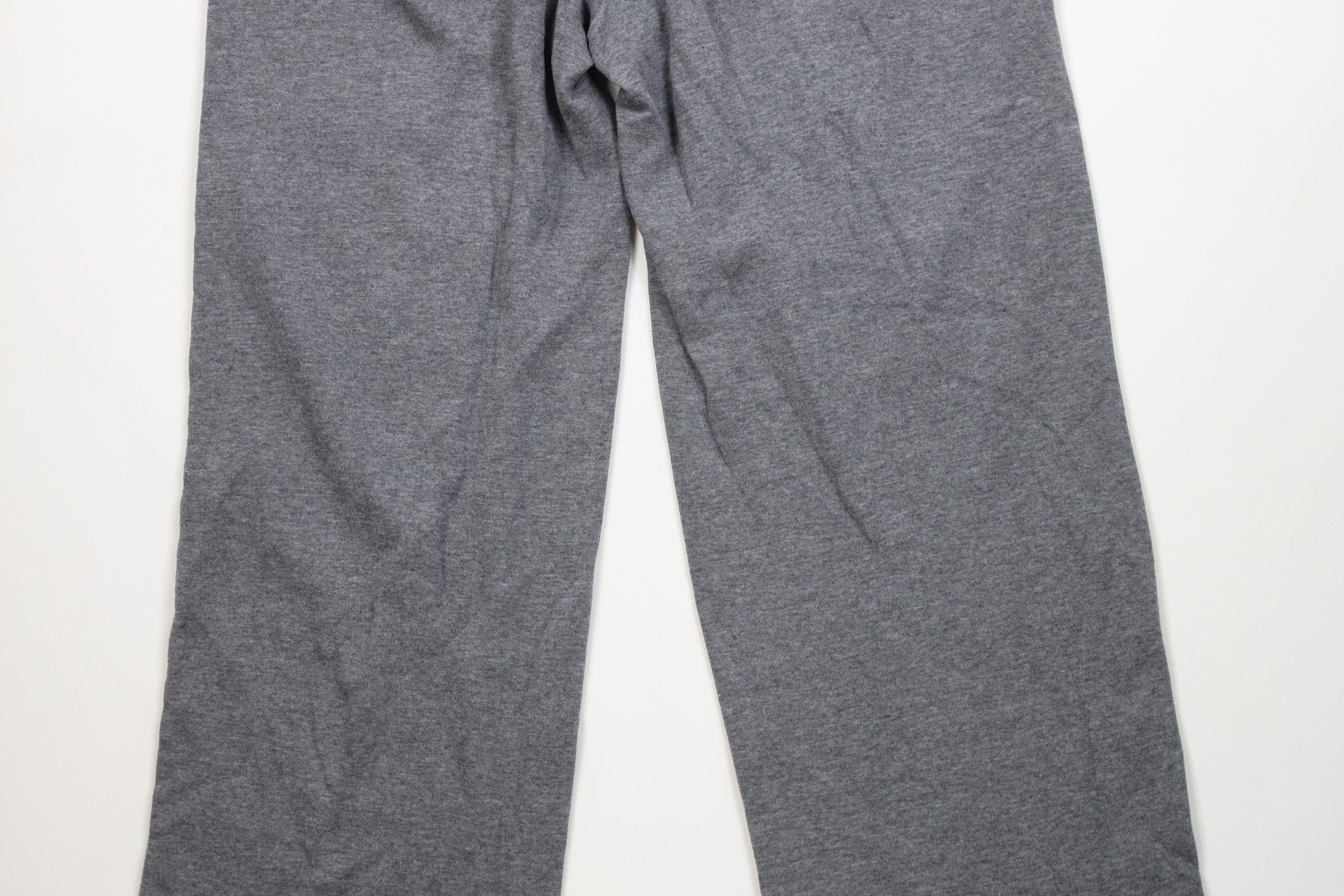 Nike Vintage Nike Mini Swoosh Wide Leg Sweatpants Pants Gray Size US 34 / EU 50 - 10 Thumbnail