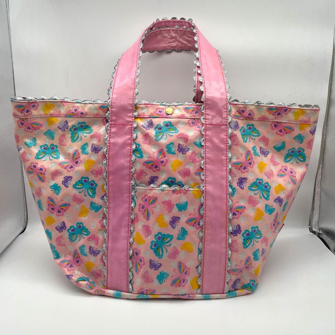Other Y2K Pink and Yellow Butterfly Tote Bag Size ONE SIZE - 2 Thumbnail