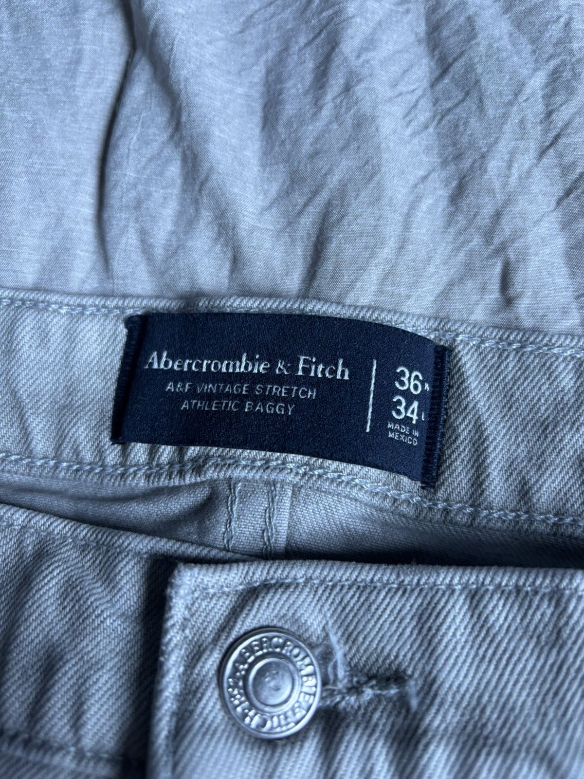 Abercrombie & Fitch Abercrombie baggy jeans 36x34 Size US 36 / EU 52 - 4 Thumbnail