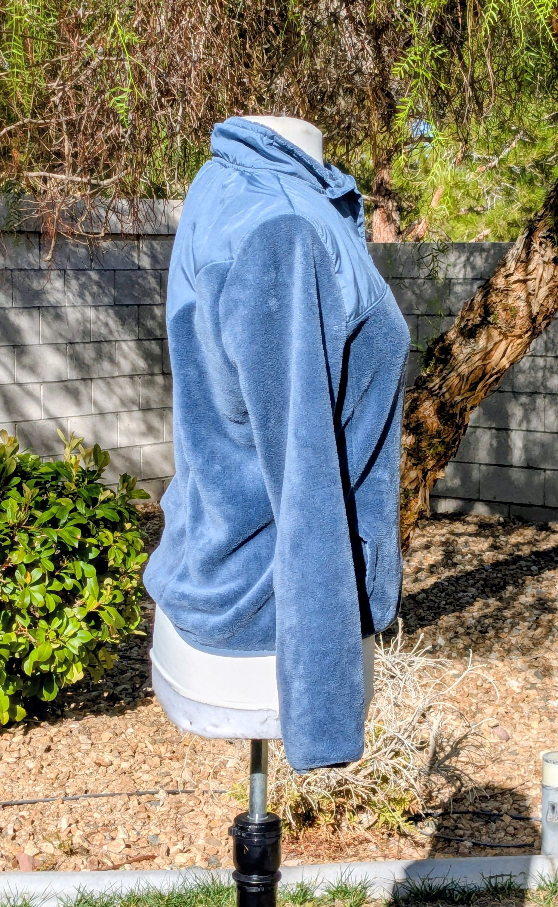Other Winter Fleece Petite Zip-Up Cozy Soft Jacket Coat Top Size M / US 6-8 / IT 42-44 - 2 Thumbnail