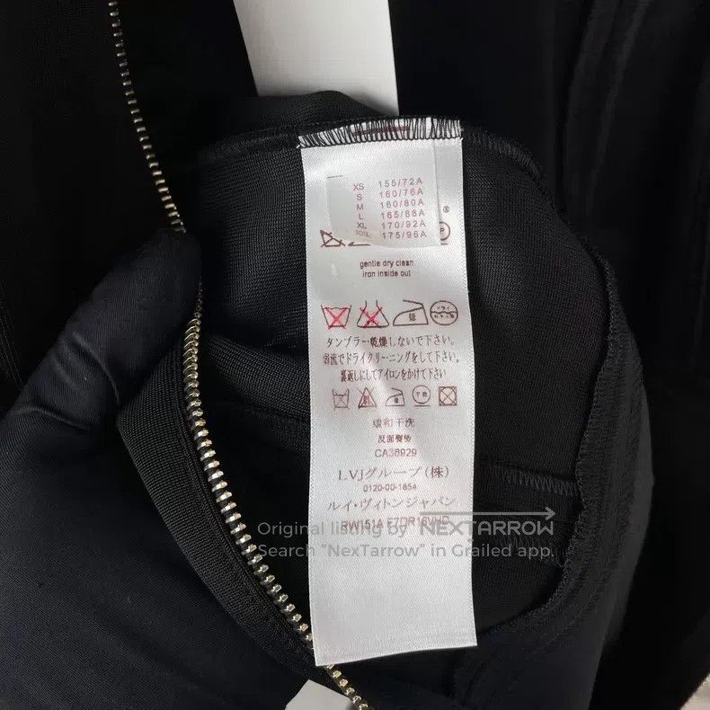 Louis Vuitton Louis Vuitton Zip waist black paneled half-sleeve dress Size XS / US 0-2 / IT 36-38 - 7 Thumbnail