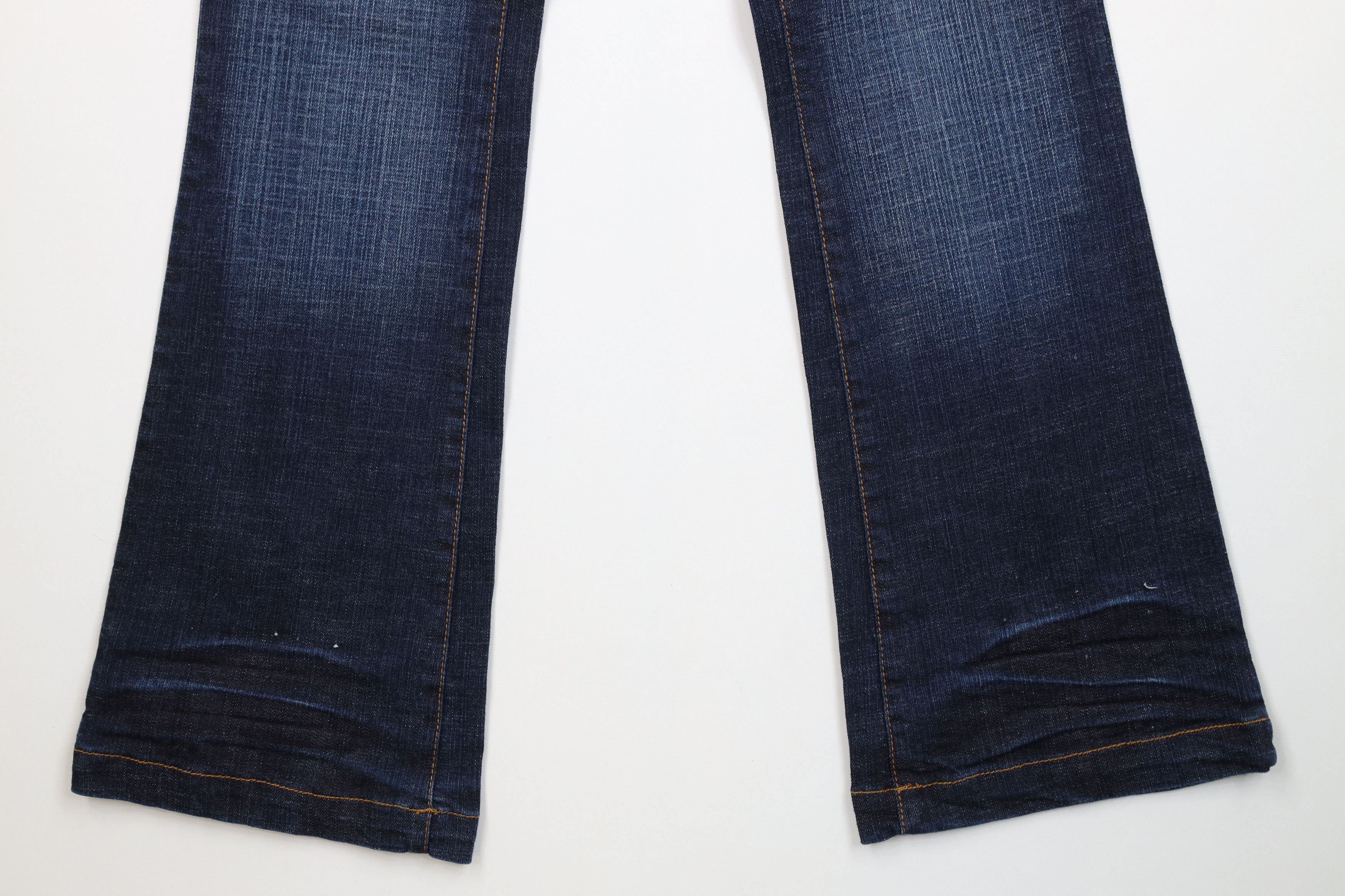 Vintage Deadstock Vintage Y2K Lot 29 Tunes Flared Wide Leg Jeans Size 27" / US 4 / IT 40 - 4 Thumbnail