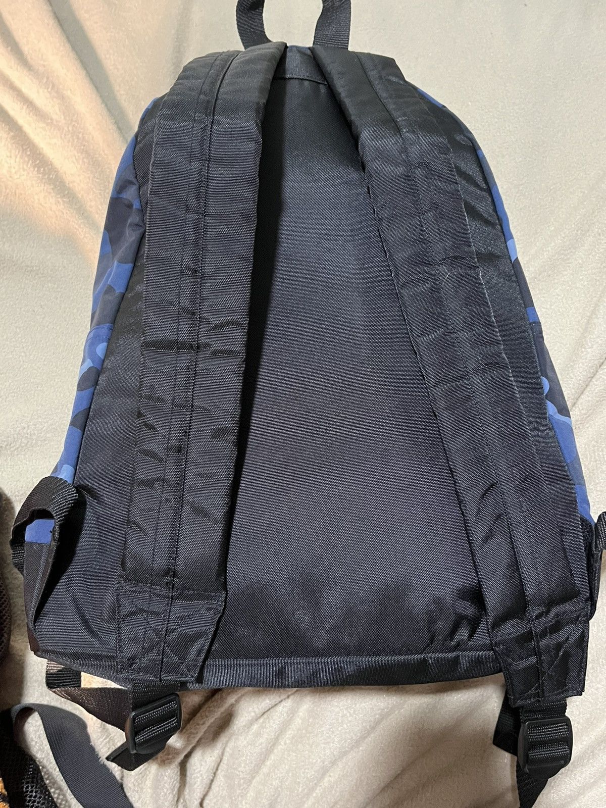 Bape Blue Camo Backpack Size ONE SIZE - 3 Thumbnail
