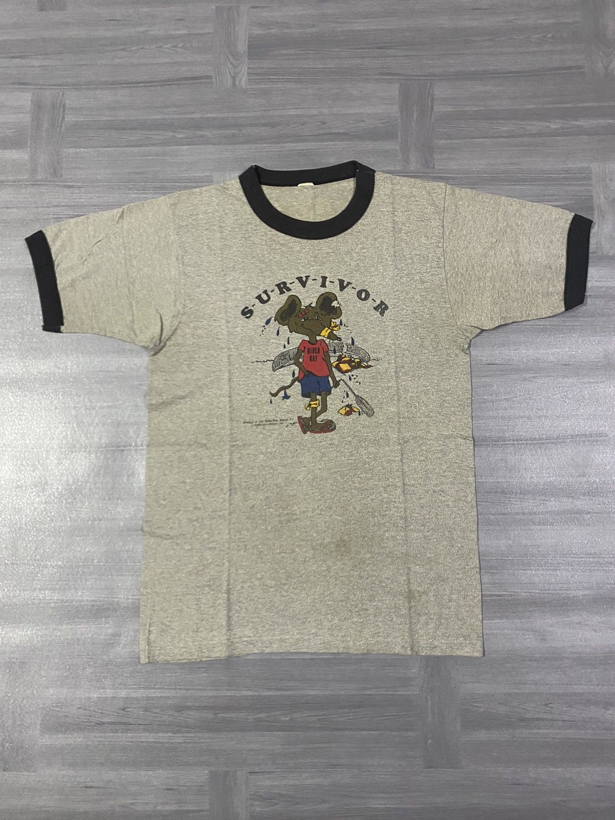 Vintage Vintage Survivor Wizard of the Hills River Rat Series 1987 Size US S / EU 44-46 / 1 - 1 Thumbnail