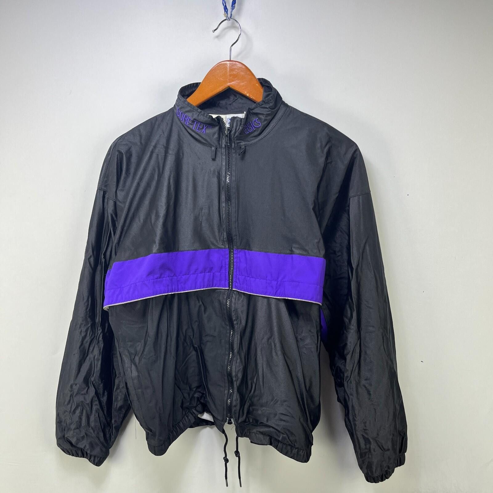Asics Vintage 90s Asics Gore-Tex Windbreaker Jacket Small Size US S / EU 44-46 / 1 - 1 Thumbnail