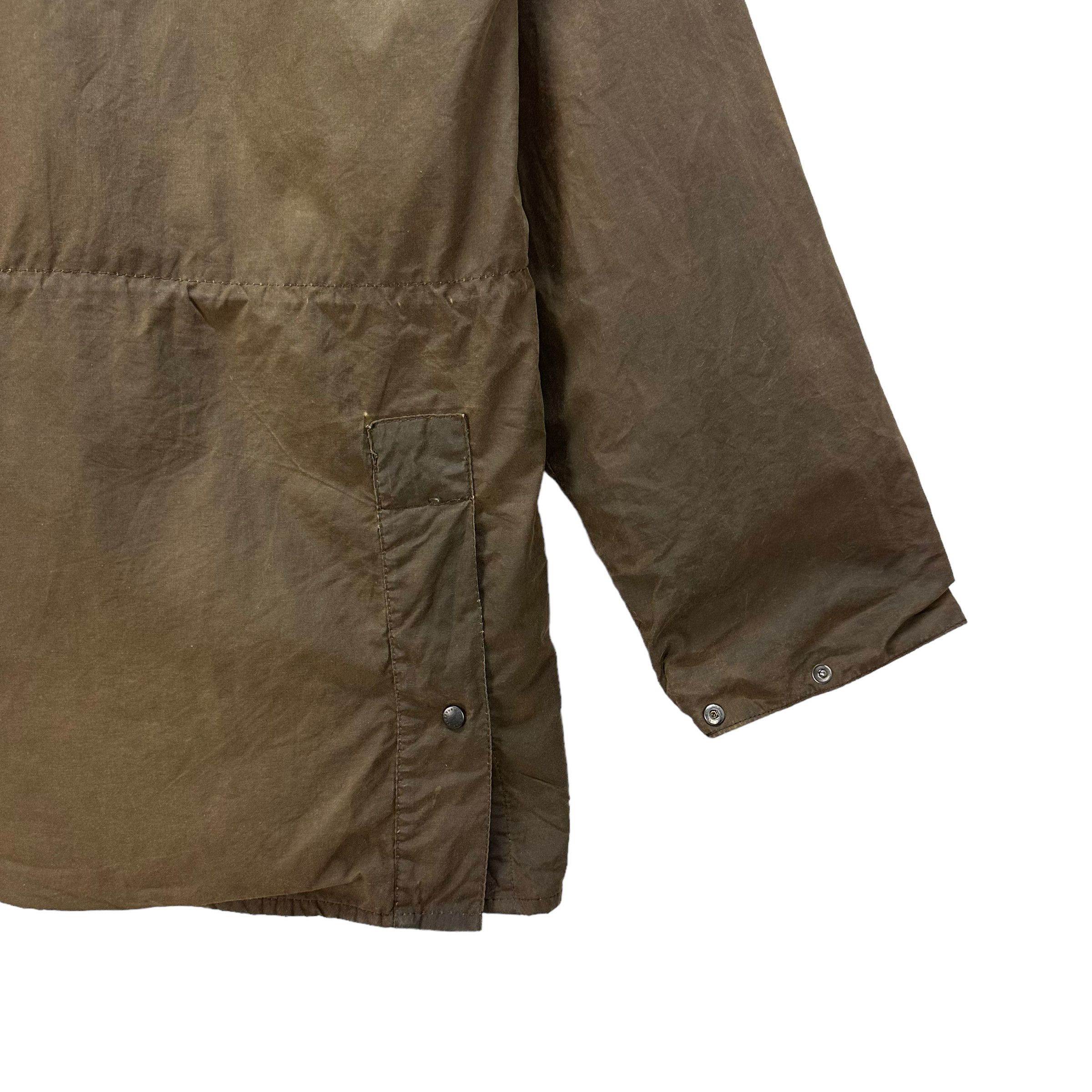 Barbour BARBOUR TARTAN LINED HOODED WAXED JACKET #8177-208 Size US M / EU 48-50 / 2 - 18 Thumbnail