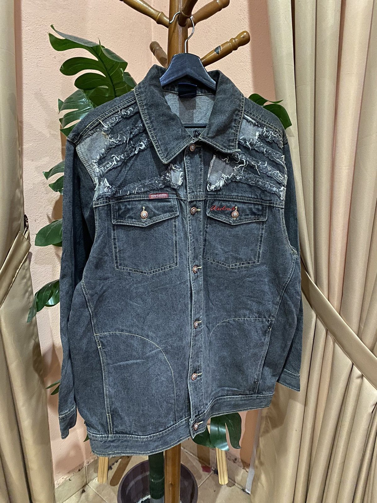 Akademiks VINTAGE Y2K AKADEMIKS DENIM JACKET Size US L / EU 52-54 / 3 - 3 Thumbnail