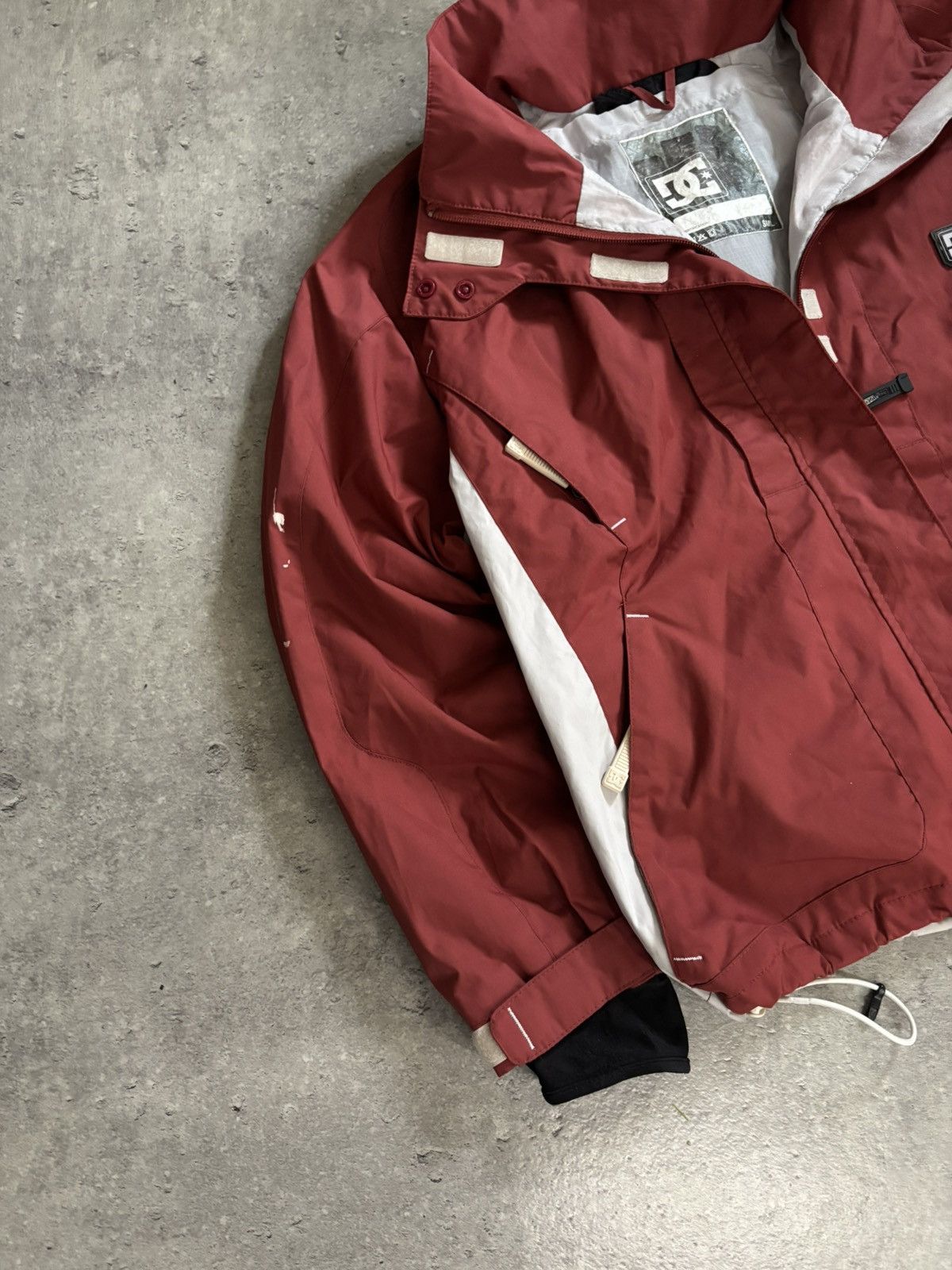 DC DC Shoes Snowboard Jacket S Streetwear Winter Sports burgund Size US S / EU 44-46 / 1 - 5 Thumbnail