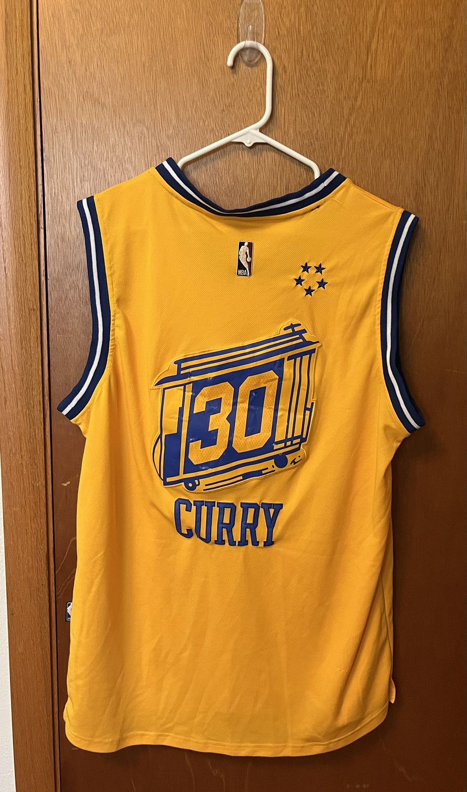 Adidas × NBA × Vintage Vintage Addias Stephen Curry Historical Warriors Jersey Size US L / EU 52-54 / 3 - 9 Thumbnail