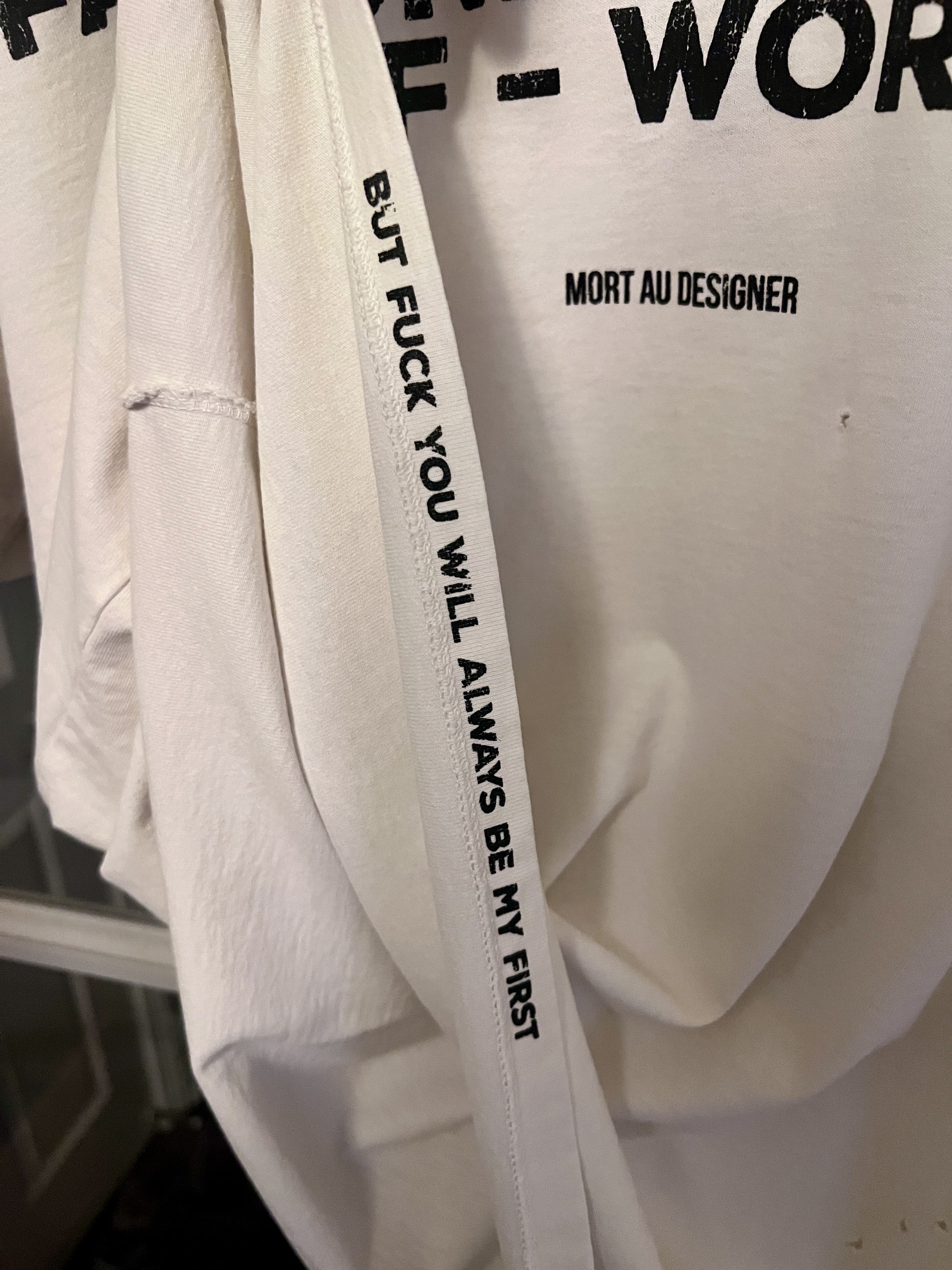 Other Mort Au Designer — FASHION KILLS "F-Word" Tee Size US M / EU 48-50 / 2 - 2 Thumbnail