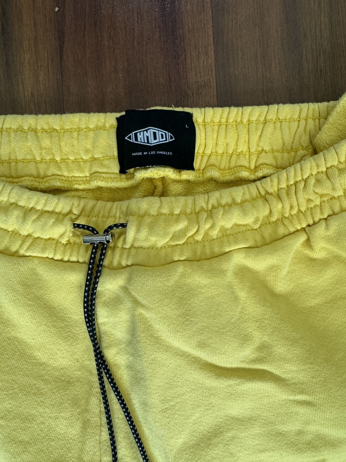 HMDD HMDD Yellow Sweatpants Size large Size US 33 - 3 Thumbnail
