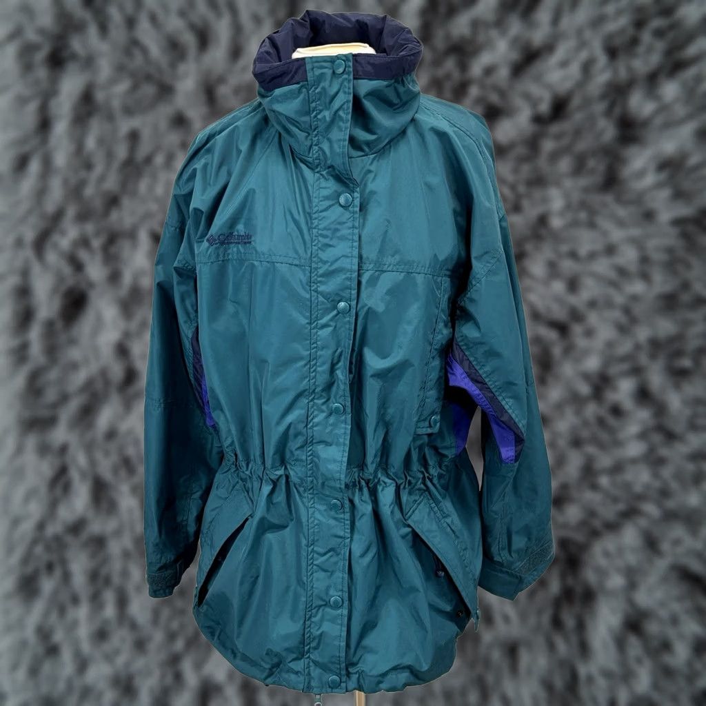 Altea VINTAGE Columbia 3-in-1 Interchange Jacket Womens L Teal Fleece Liner Jacket Ski 90s Women Mens Size L / US 10 / IT 46 - 1 Thumbnail