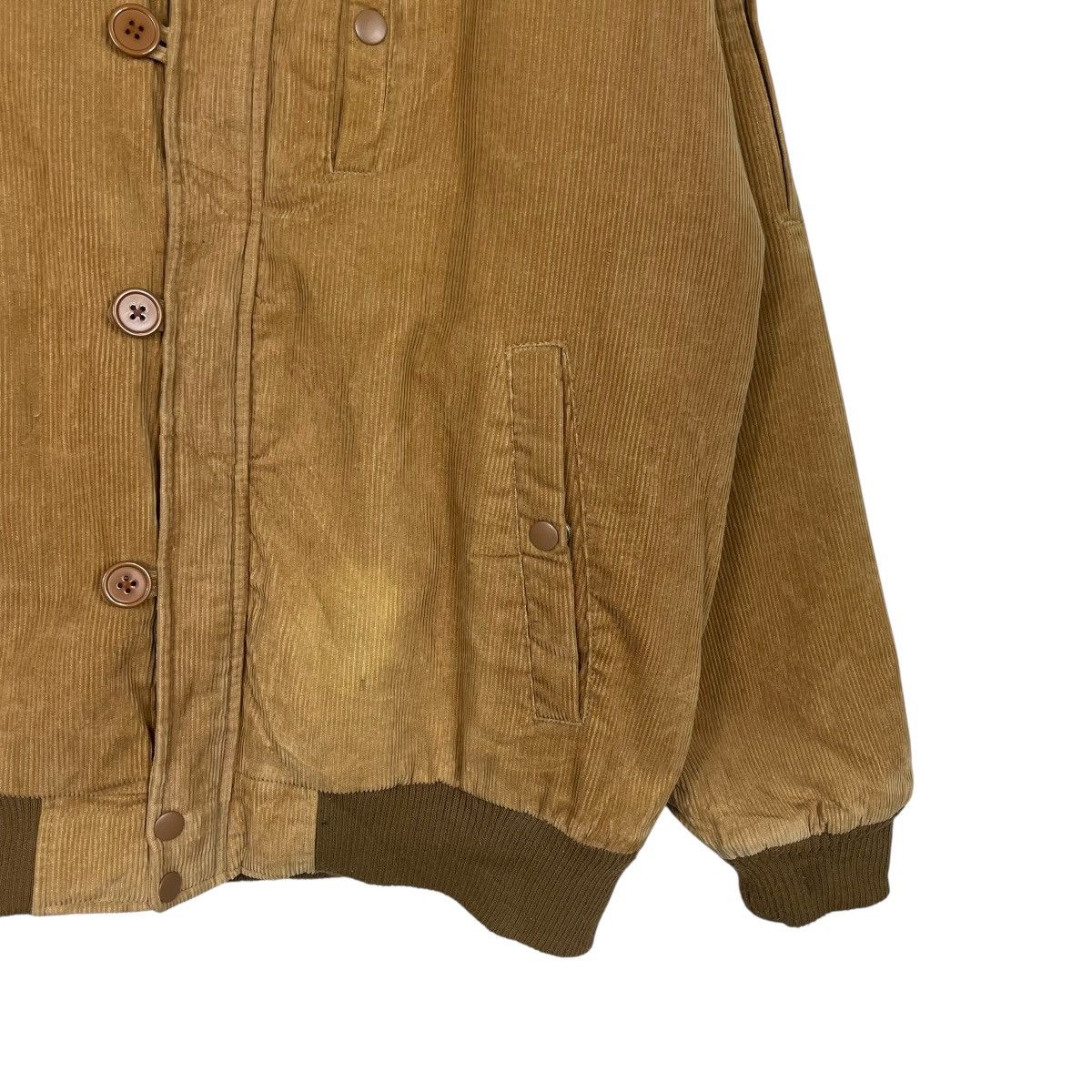 Japanese Brand Japanese Brand SOC Hooded Corduroy Jacket Size US L / EU 52-54 / 3 - 4 Thumbnail