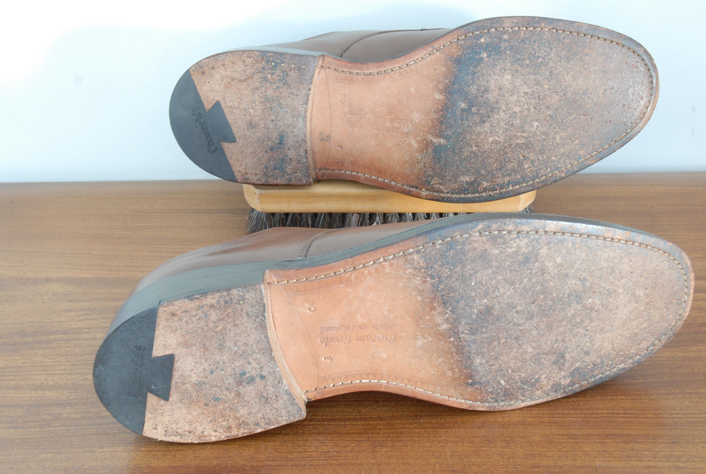 Church's Custom Grade Carne brown calf split toe derby Size US 10 / EU 43 - 9 Thumbnail