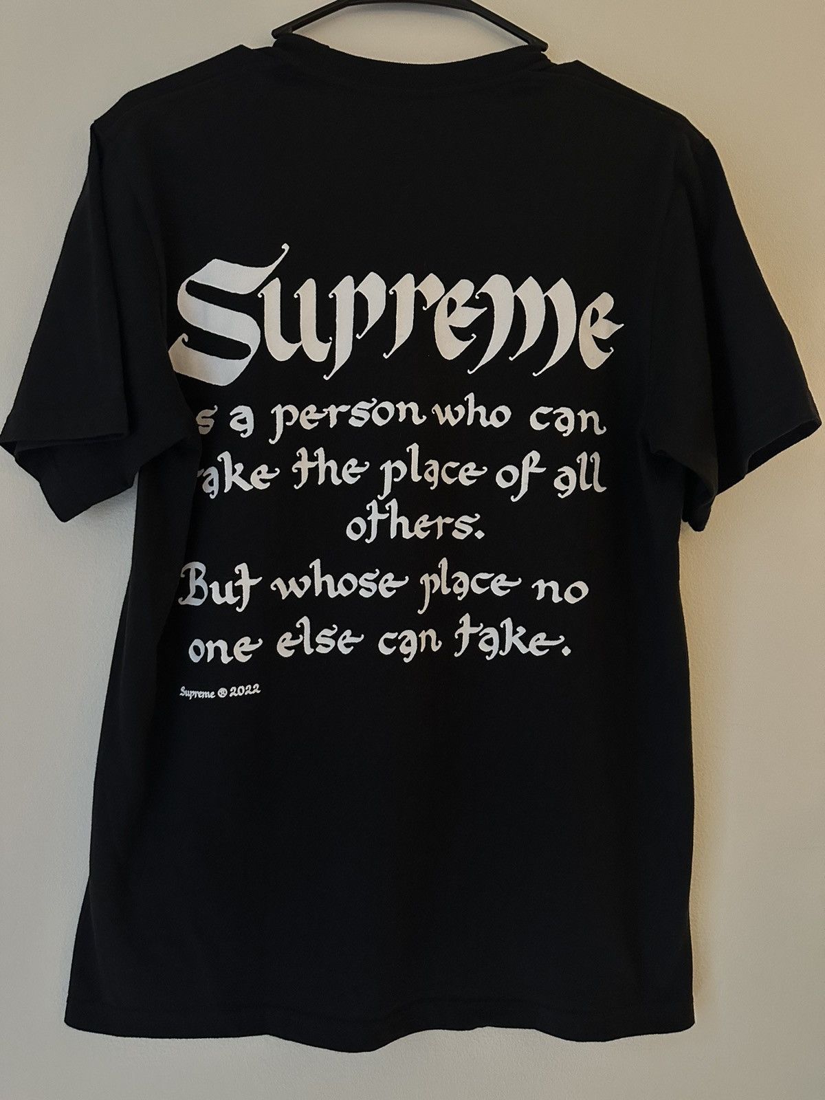 Supreme Supreme Person Tee Size US S / EU 44-46 / 1 - 3 Thumbnail
