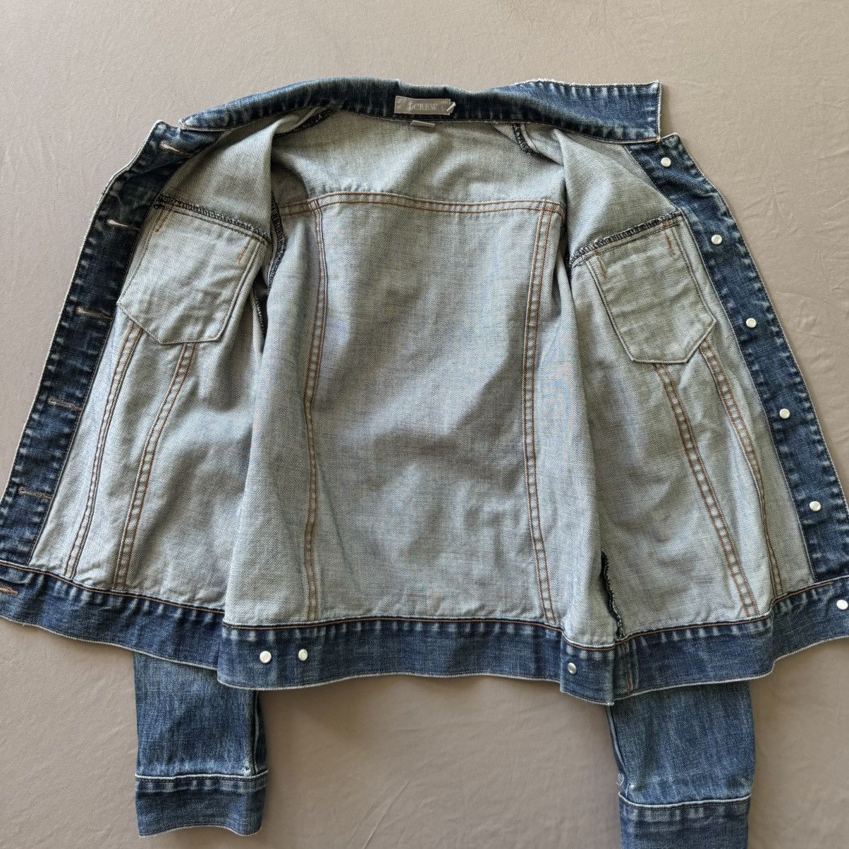 J.Crew J.Crew Classic Distressed Denim Jacket Size US S / EU 44-46 / 1 - 5 Thumbnail