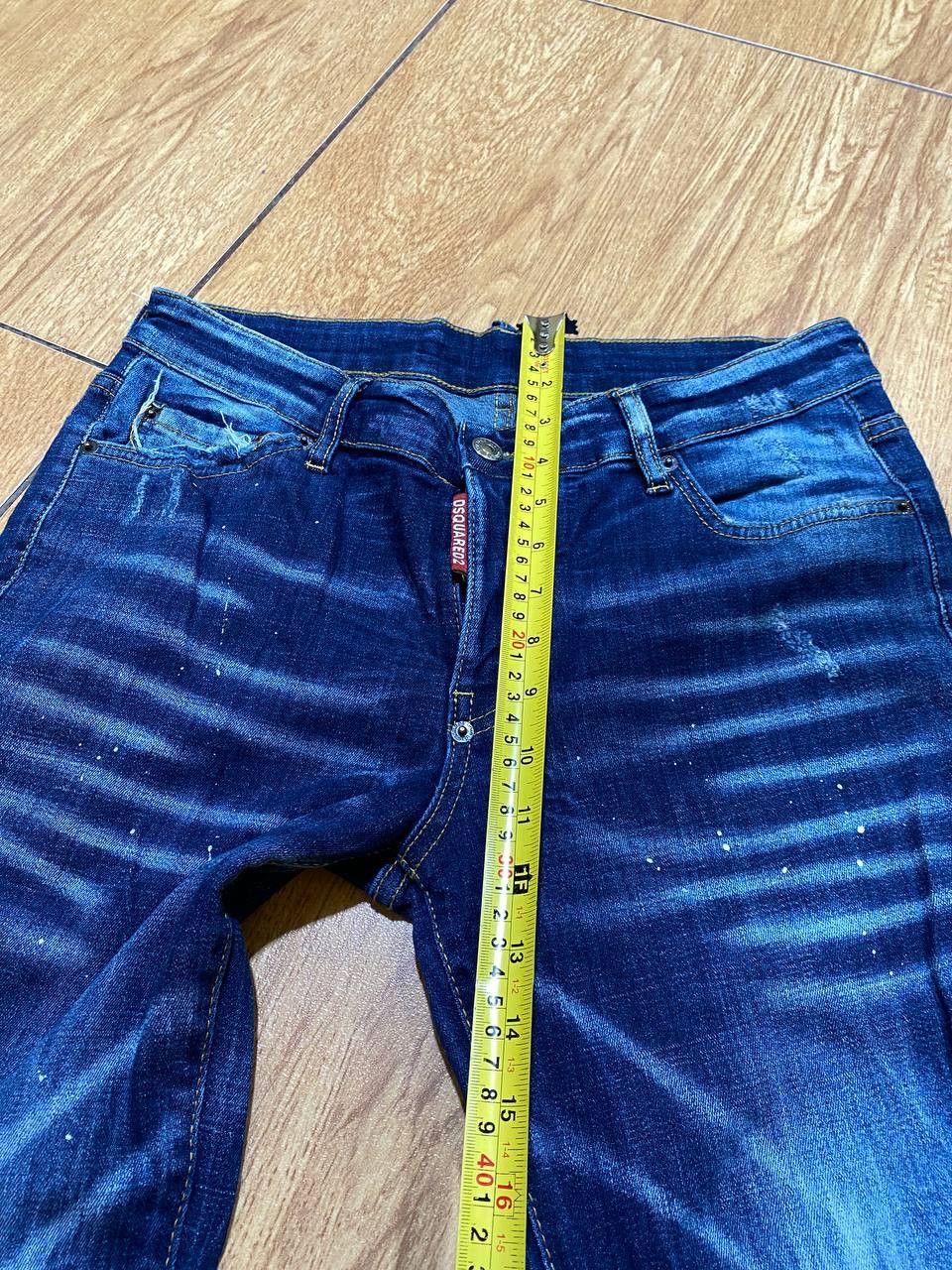 Dsquared2 DSQUARED2 Slim Fit Distressed Denim Pants Size US 32 / EU 48 - 19 Thumbnail