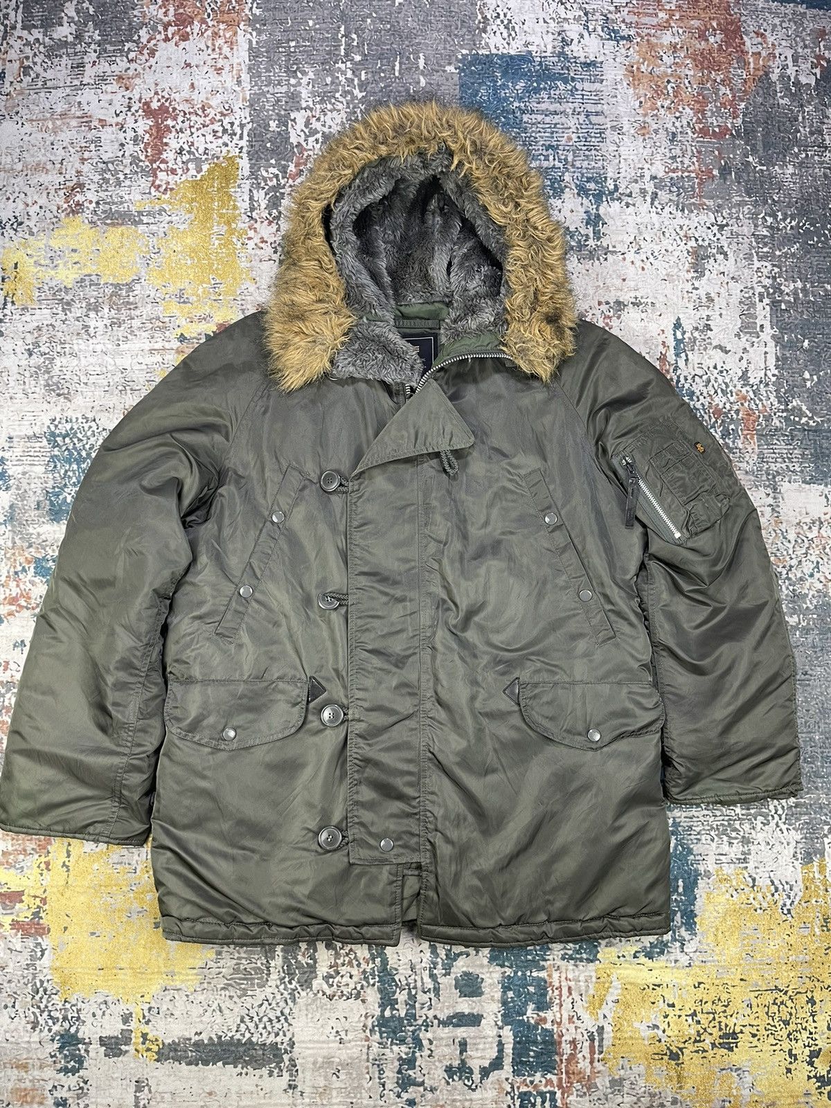 Alpha Industries Type N-3B (N) Snorkel Hoodie Parka
