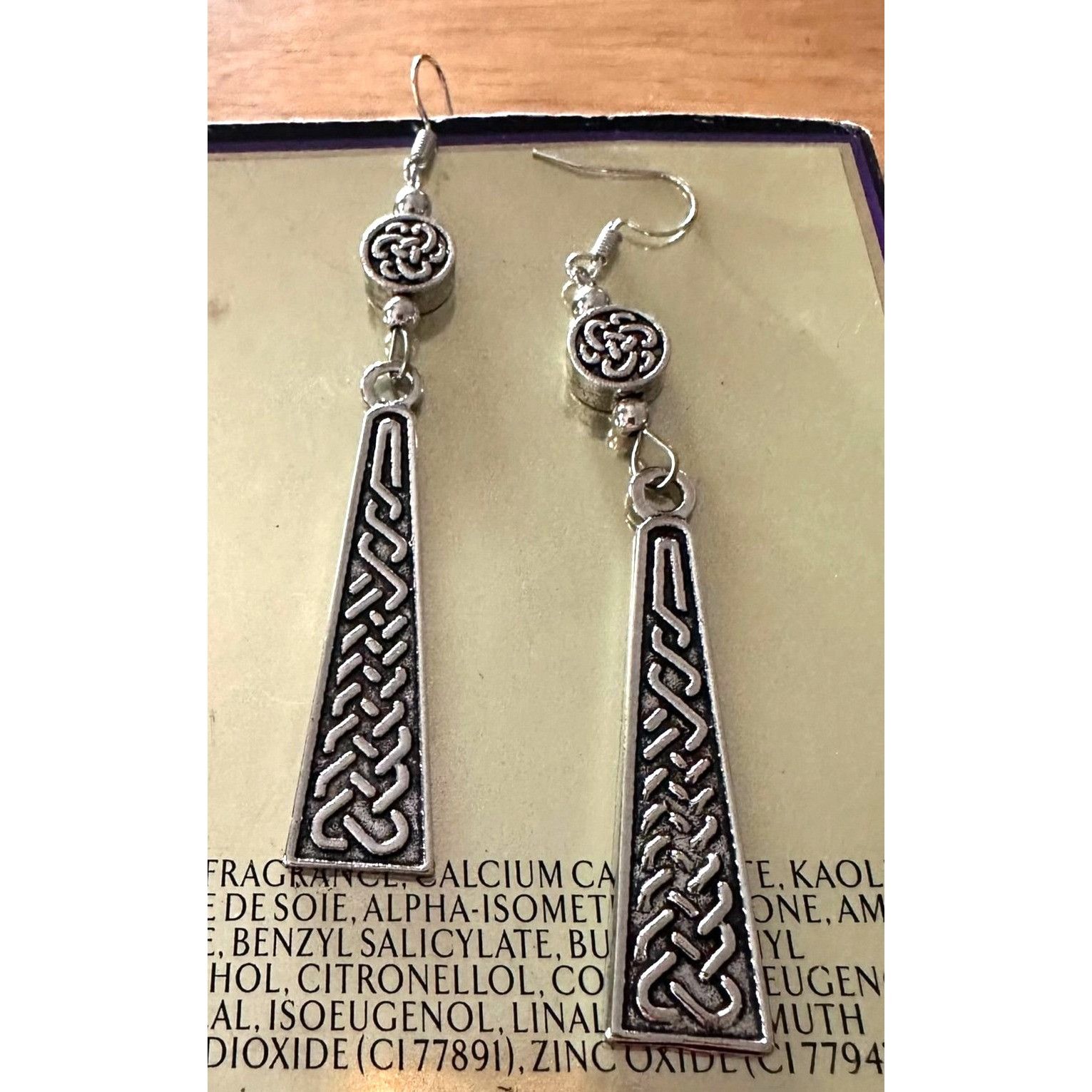 Handmade Celtic Knot Earrings Irish Jewelry St Patricks Day Parade Pa Size ONE SIZE - 10 Thumbnail