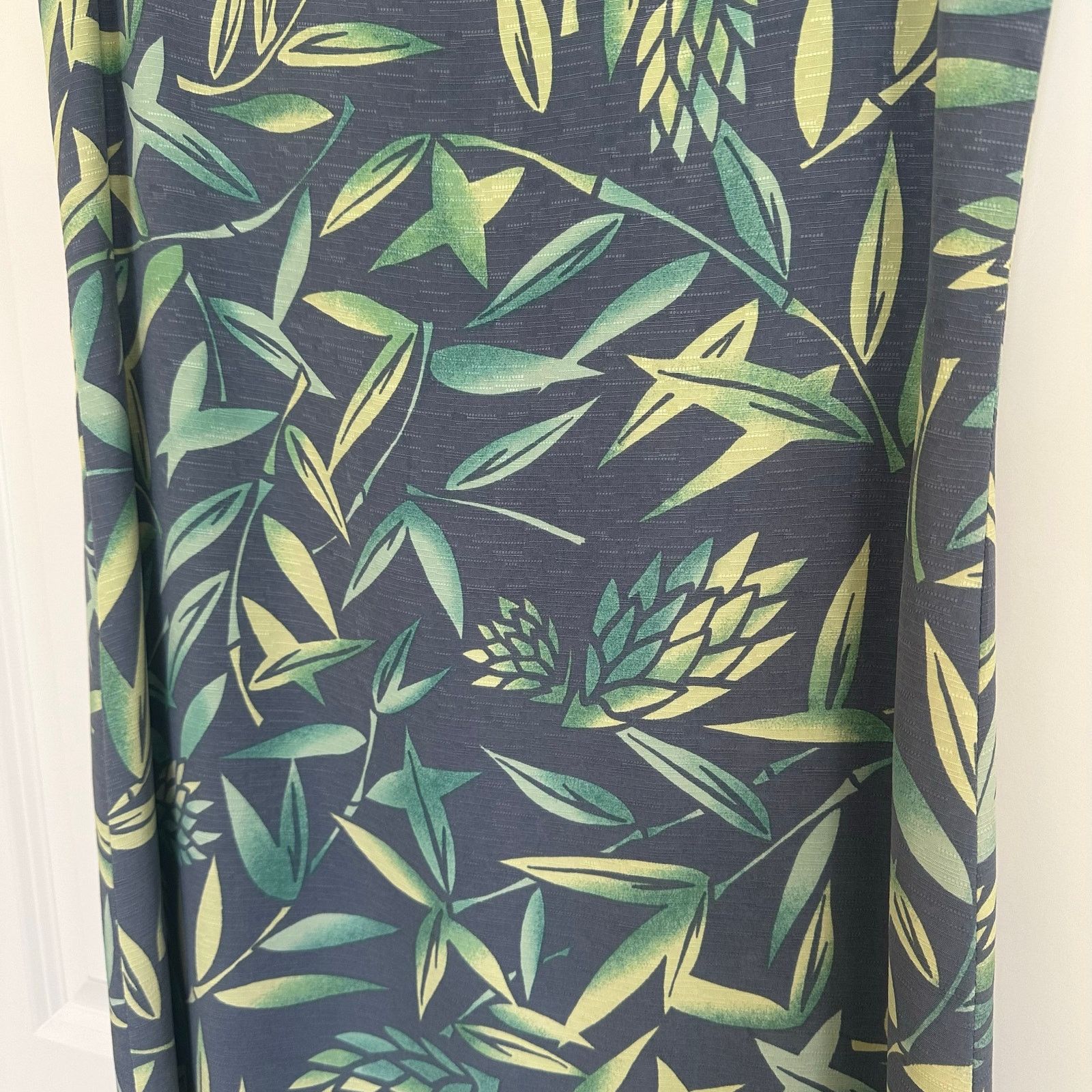 Tommy Bahama Tommy Bahama Blue 100% Silk Maxi Dress Vintage 90s Size 8 Size M / US 6-8 / IT 42-44 - 4 Thumbnail