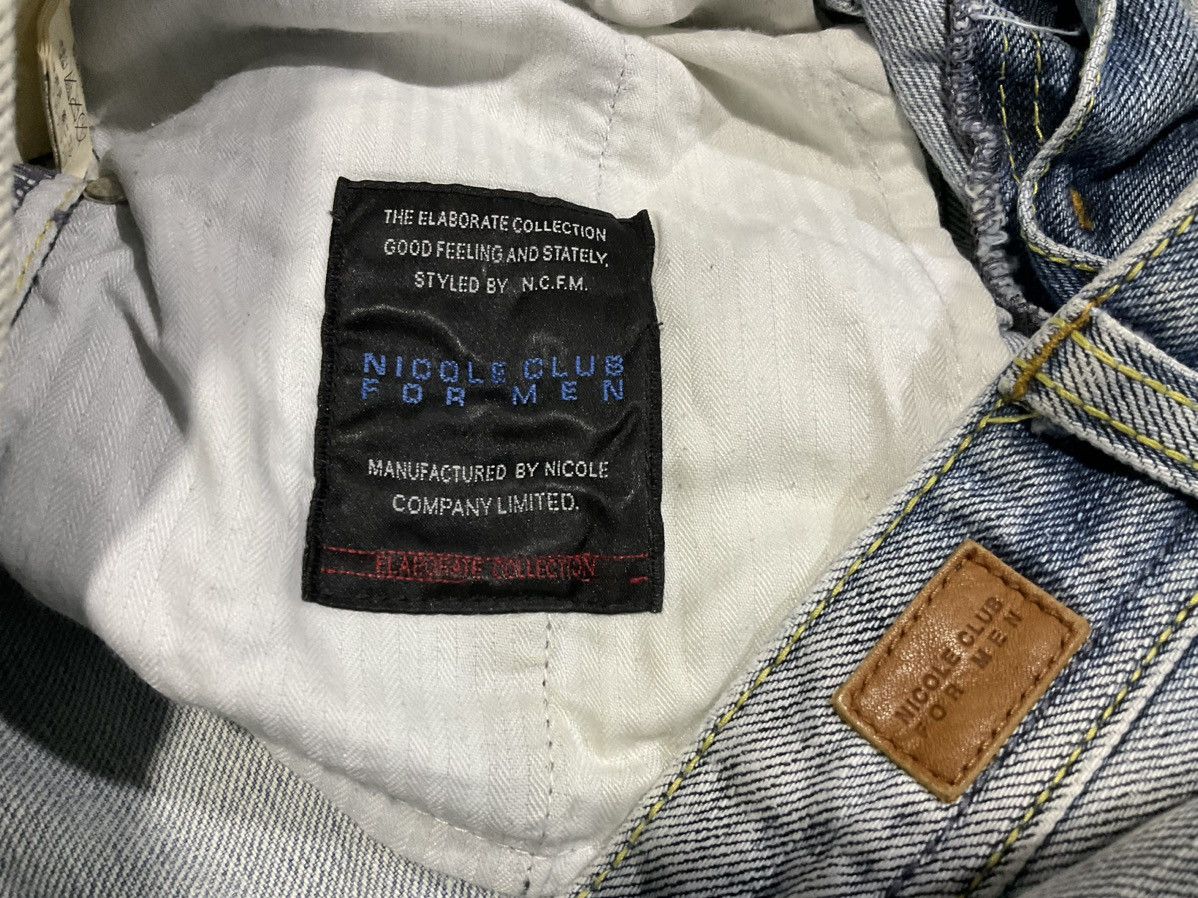 If Six Was Nine 🔥Sick Y2K Nicole Club For Men Flared Denim UK Flag Size US 30 / EU 46 - 15 Thumbnail