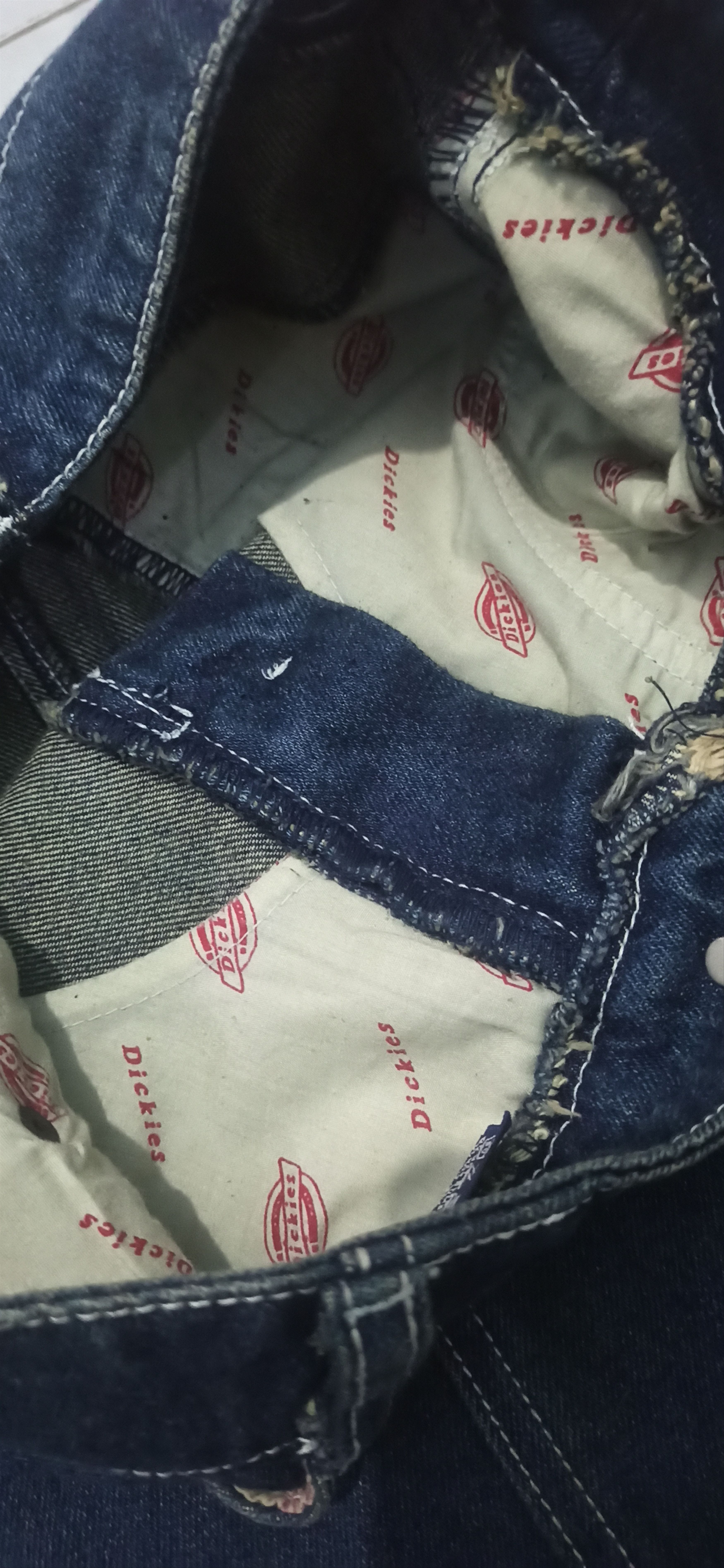 Dickies Full print Dickies Women's Cotton Denim Skirt Size 30" / US 8 / IT 44 - 5 Thumbnail