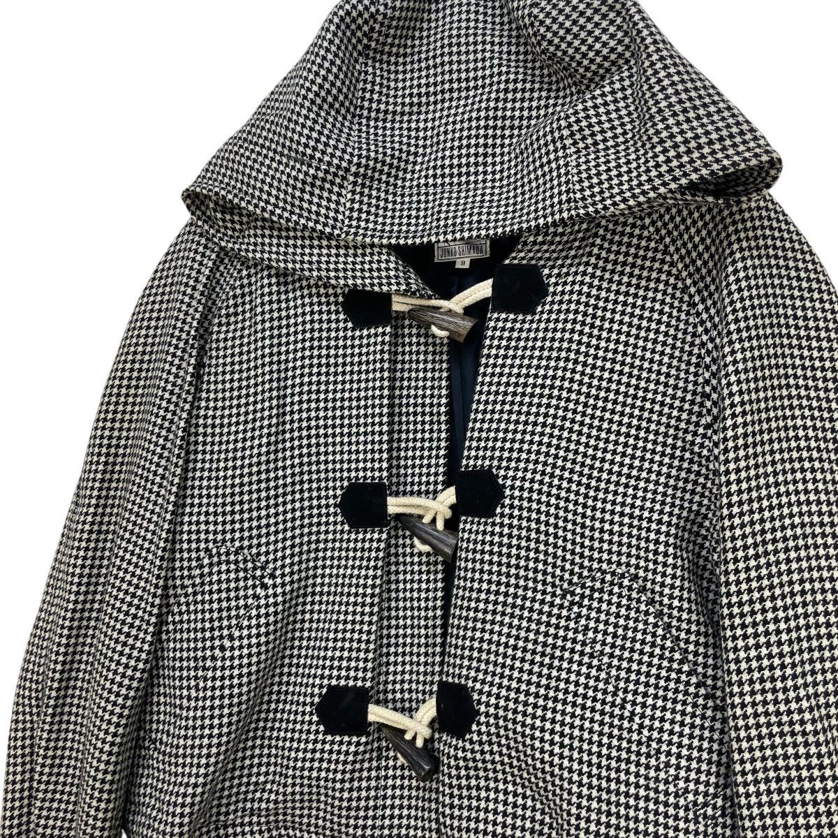 Designer × Junko Shimada × Mr. Junko 💥Junko Shimada Toggles Button Hoodie Crop Style Jacket Size M / US 6-8 / IT 42-44 - 3 Thumbnail