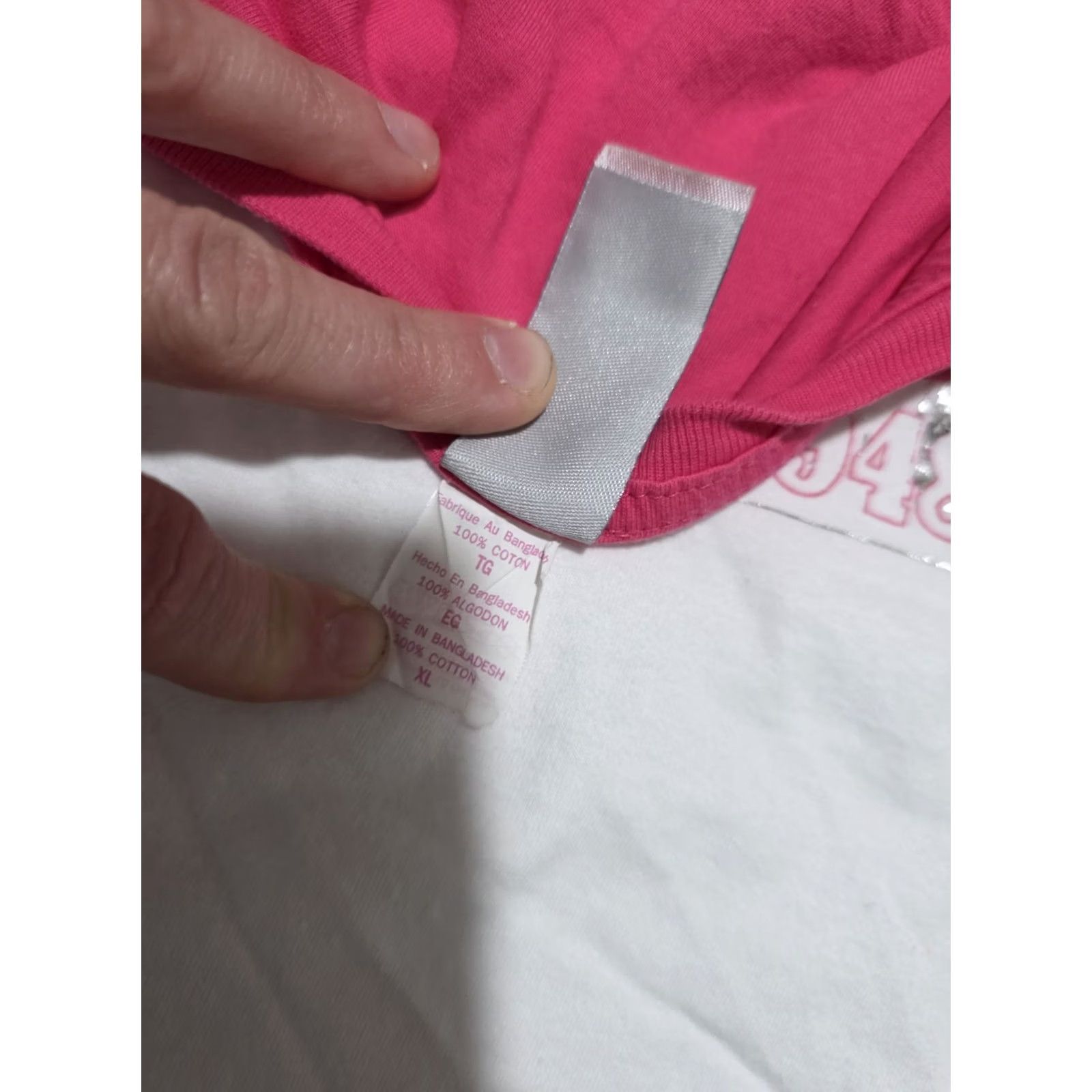 Vintage LIGHTHOUSE Light House Apparel Pink T-Shirt XL Women Tee Shirt Pink XL Womens Size XL / US 12-14 / IT 48-50 - 3 Thumbnail