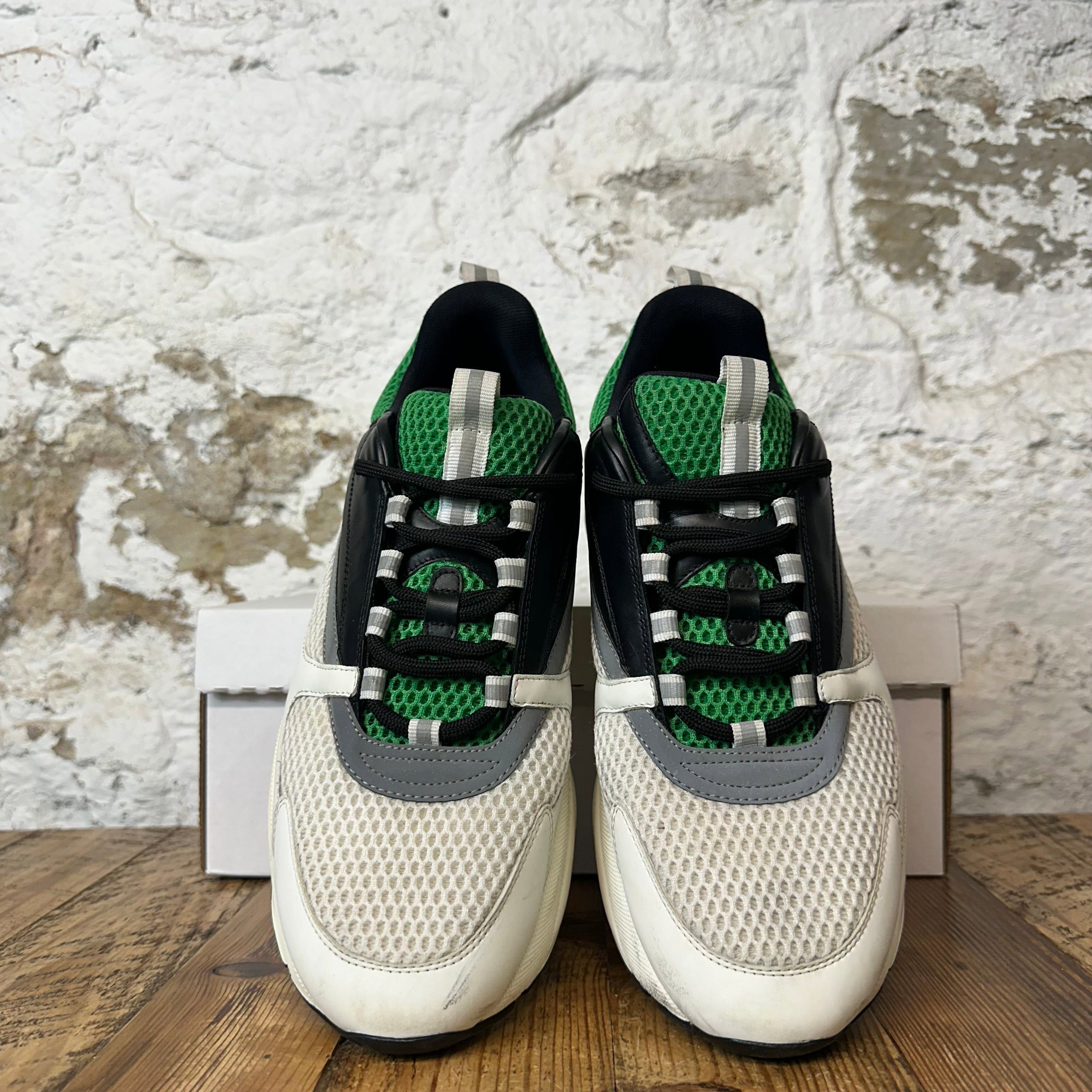 Dior Dior B22 Green White Black Sneaker Sz 12 (45) No Box Size US 12 / EU 45 - 3 Thumbnail