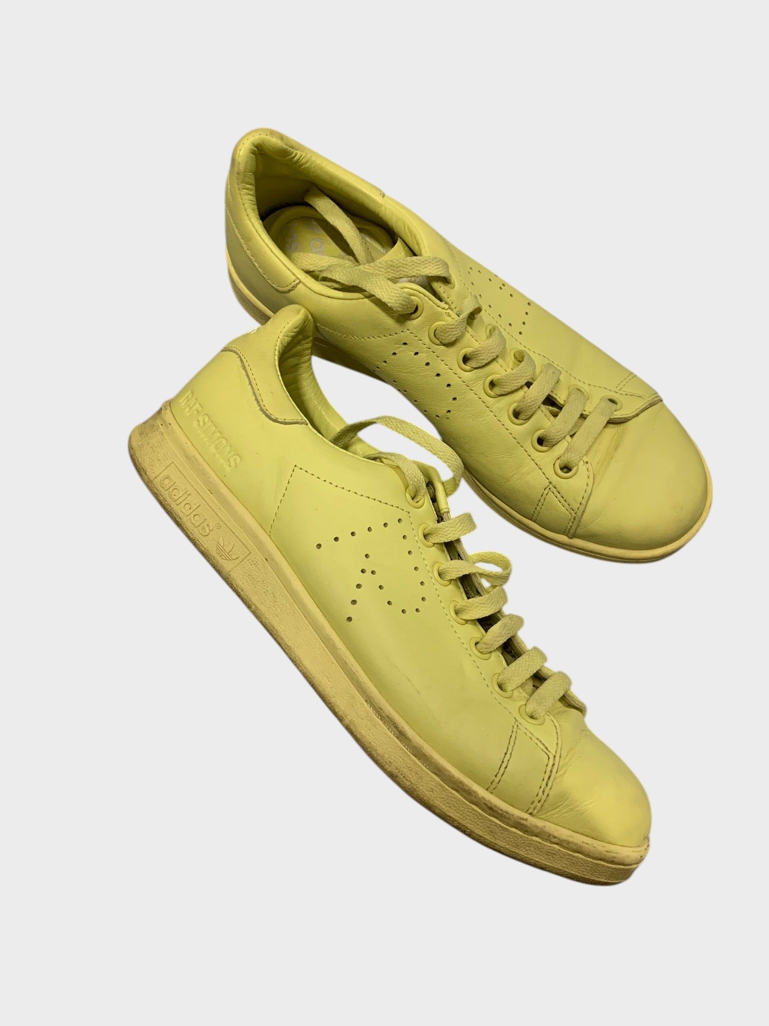 ADIDAS RAF SIMONS SS16 STAN SMITH YELLOW Footwear