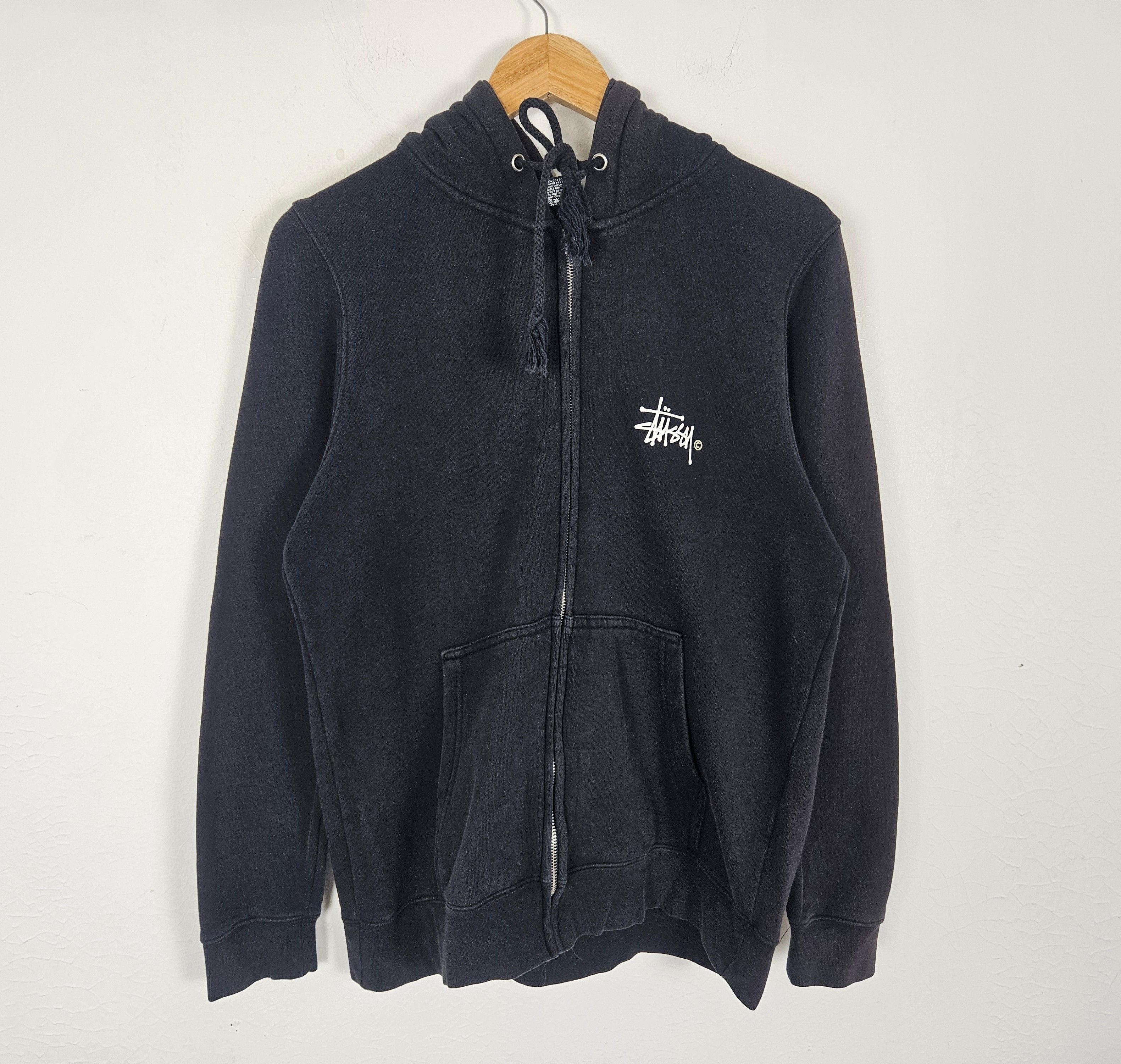 Stussy Vintage Stussy Signature Spellout Hoodie Sweater Size US S / EU 44-46 / 1 - 3 Thumbnail