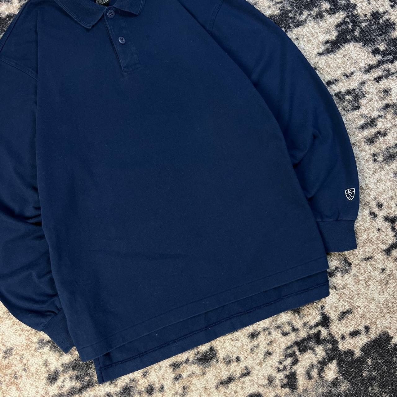 Nike Nike Golf Vintage Y2K Mini Logo Rugby Long Sleeve Size US M / EU 48-50 / 2 - 3 Thumbnail