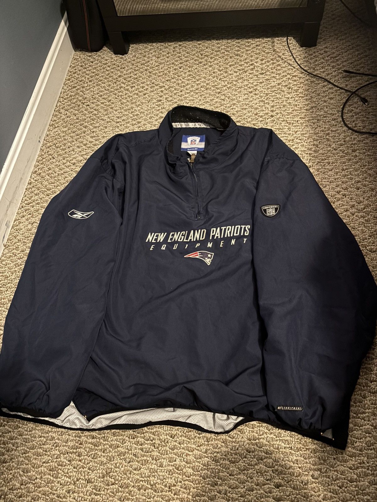 Reebok × Vintage Vintage Reebok New England Patriots Parka Size US XXL / EU 58 / 5 - 1 Thumbnail