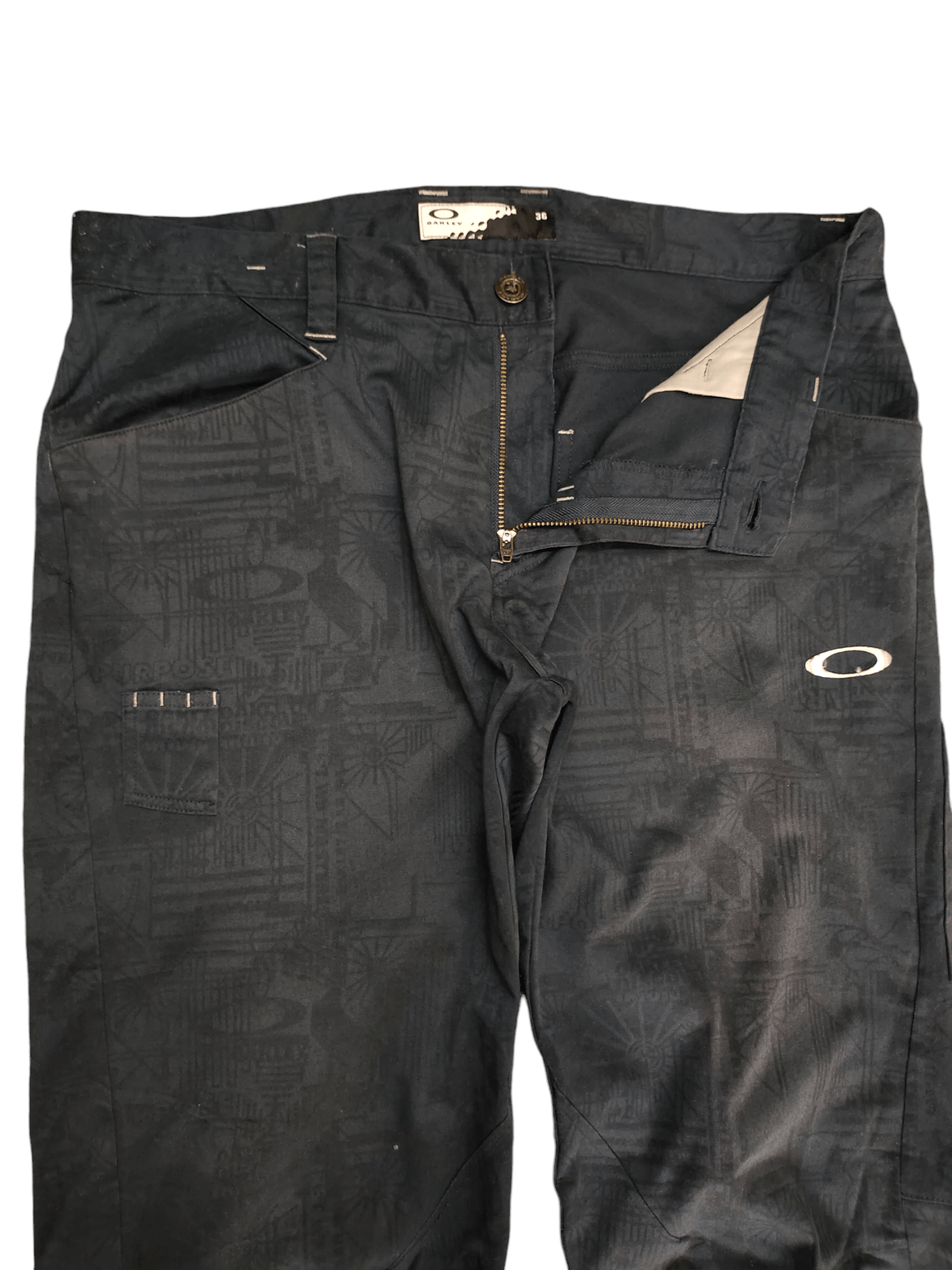 Oakley Vintage Oakley Fullprint Pants Y2k Streetwear Gorpcore Size US 36 / EU 52 - 15 Thumbnail