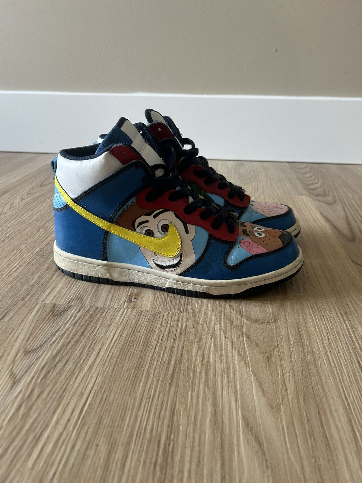 Nike RARE Hand Painted Nike Dunk High Toy Story 1 of 1 Size US 7.5 / IT 37.5 - 1 Thumbnail
