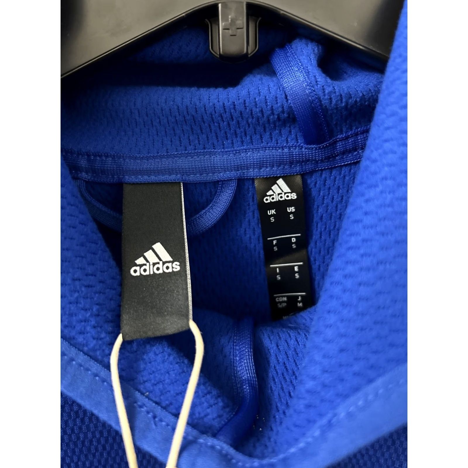 Adidas Adidas Hoodie Mens Small Royal Blue Ti GFX Logo Pullover Sweatshirt Sports Hoodie Mens Size US S / EU 44-46 / 1 - 6 Thumbnail