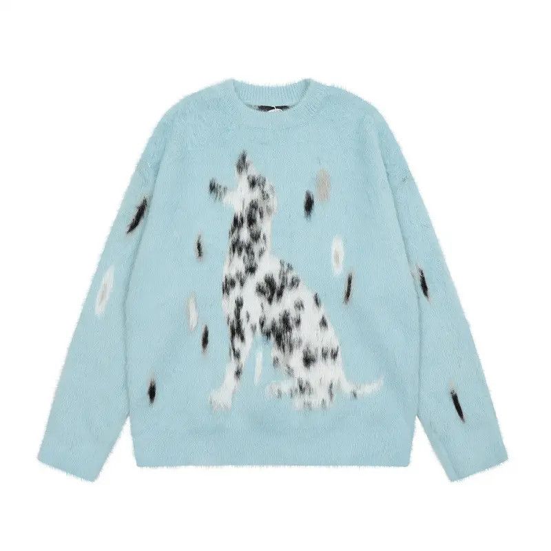 Japanese Brand × Vintage Spotted dog pattern sweater Size US L / EU 52-54 / 3 - 1 Thumbnail