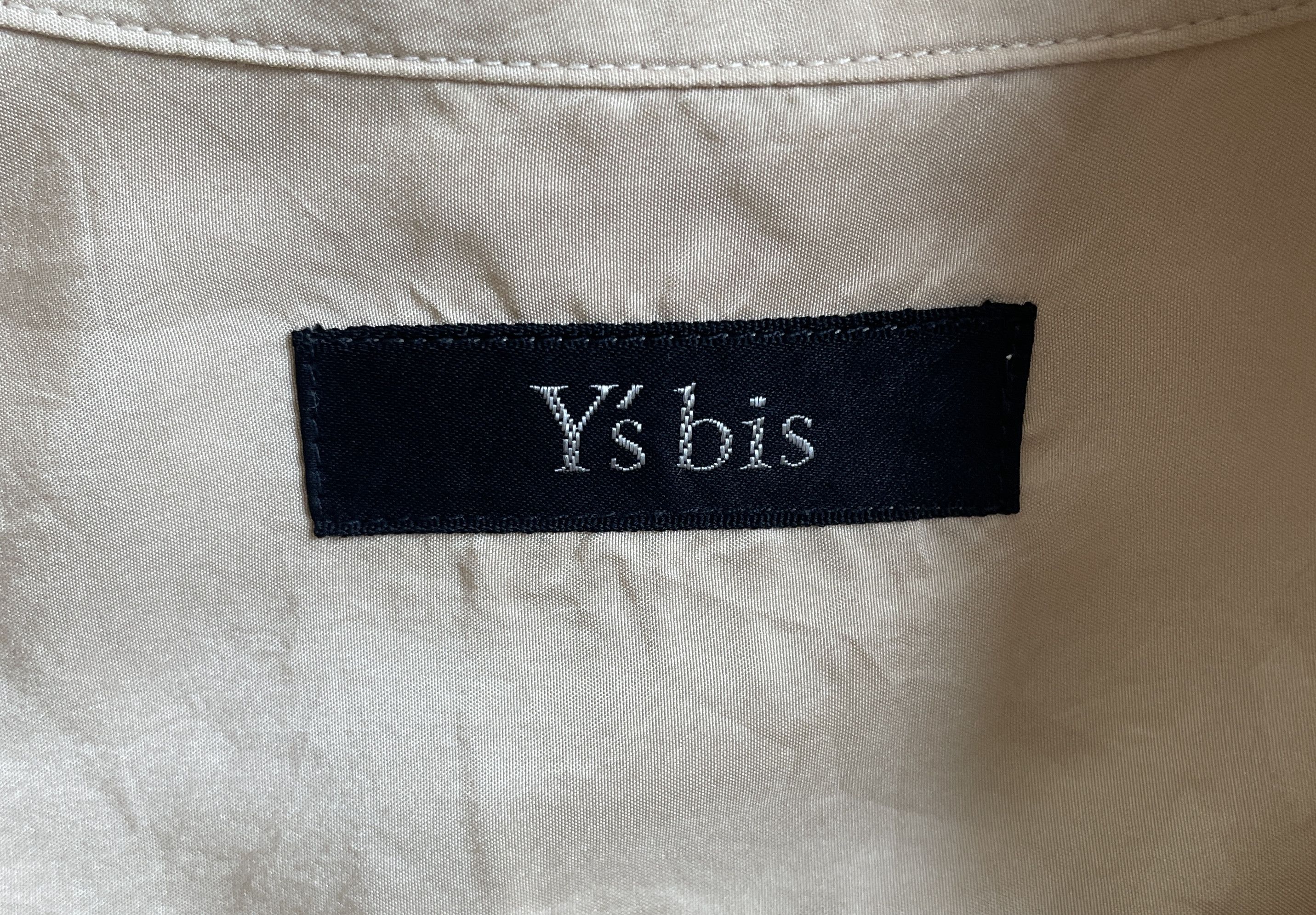 Y's Y's bis Yohji Yamamoto Classic Silk Shirt Size US M / EU 48-50 / 2 - 9 Thumbnail