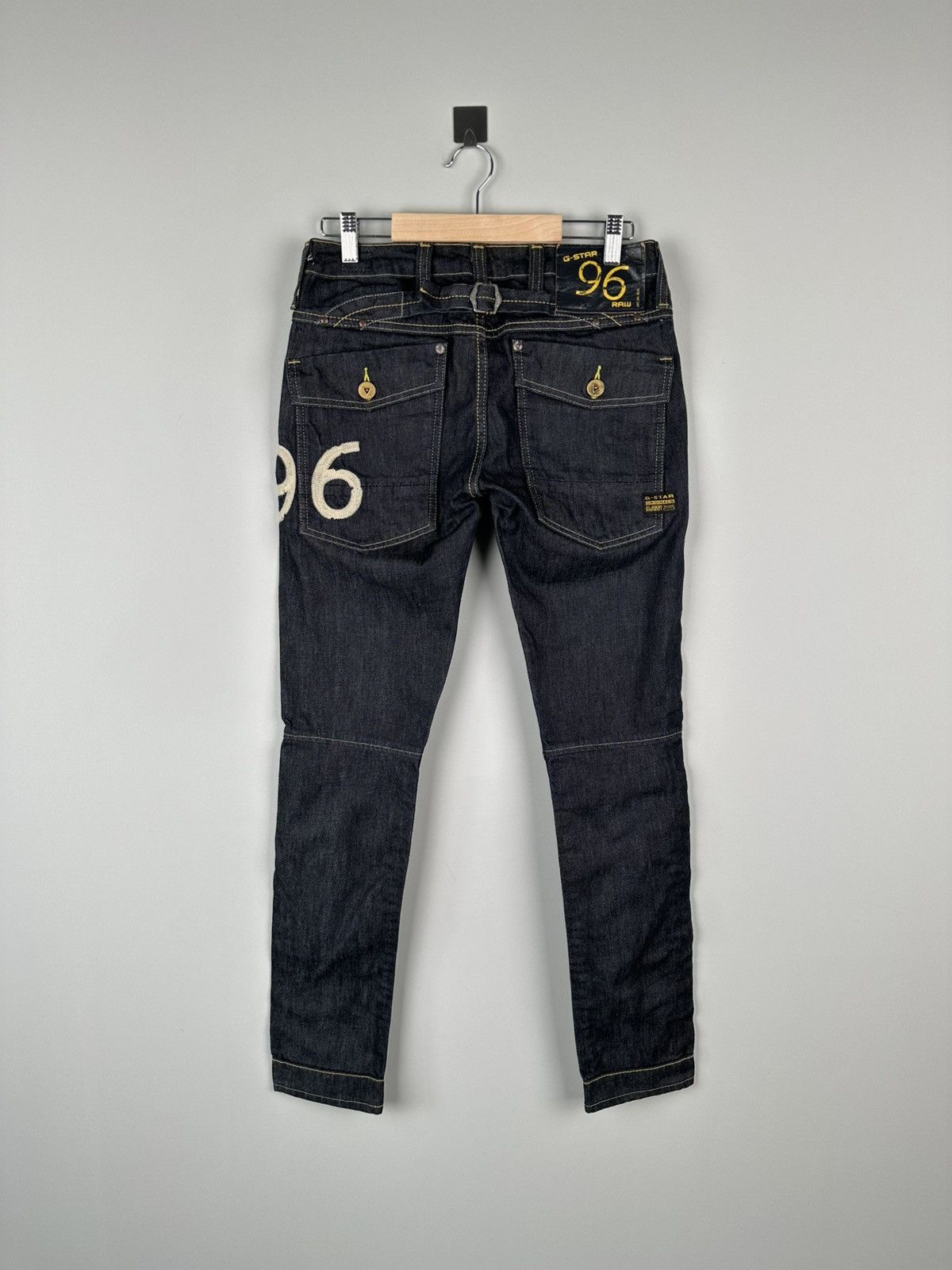 G-Star G star Raw Denim Jeans 96 Avant Garde Size US 27 - 3 Thumbnail