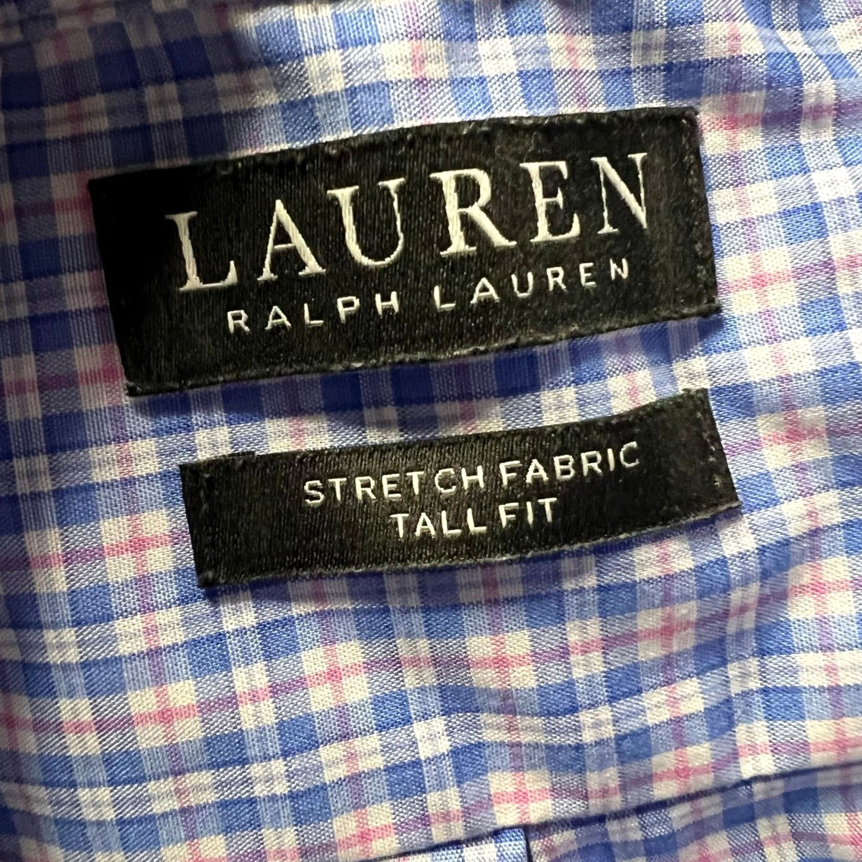Ralph Lauren Lauren Ralph Lauren Shirt Mens 17.5 36/37 Black Label Plaid Button oeko-tek Blue Regular Long Sleeve Mens Size US XXL / EU 58 / 5 - 7 Thumbnail