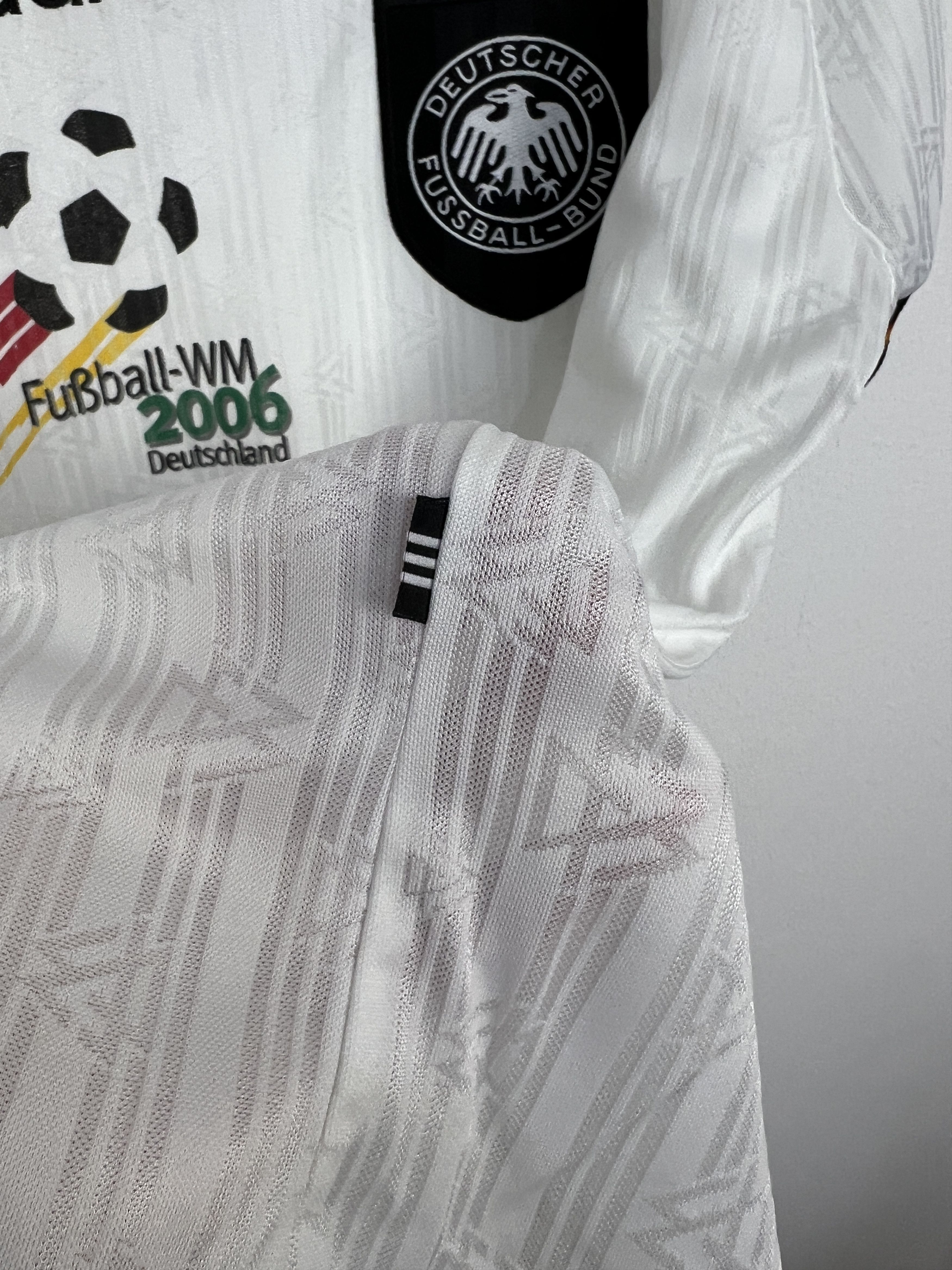 Adidas Germany Home football shirt 1996 Soccer Adidas Jersey Size US XXL / EU 58 / 5 - 7 Thumbnail