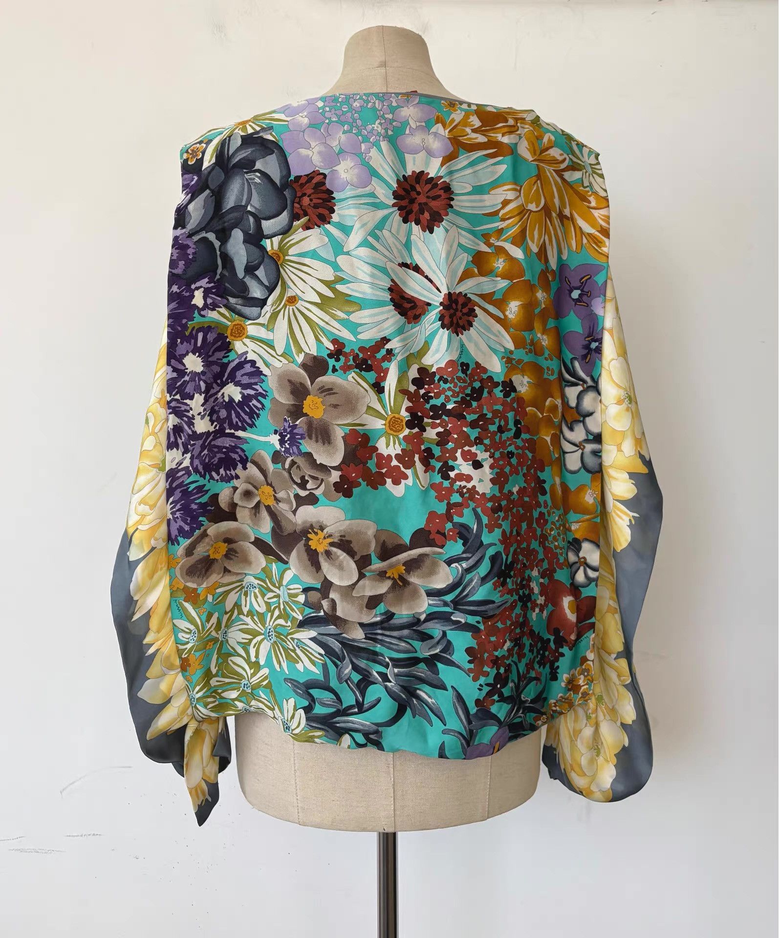 Missoni Missoni Women's Silk Printed Blouse Ｑ21 Size S / US 4 / IT 40 - 4 Thumbnail
