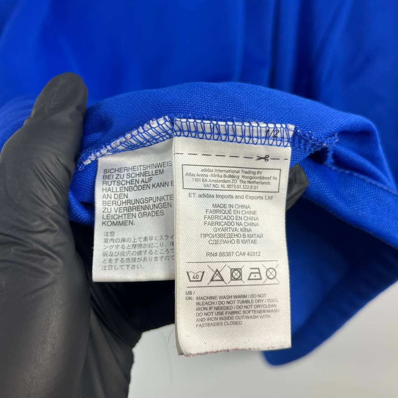 Adidas Adidas Hearts FC Training Top Half Zip Wonga Sponsor Blue L Size US L / EU 52-54 / 3 - 5 Thumbnail