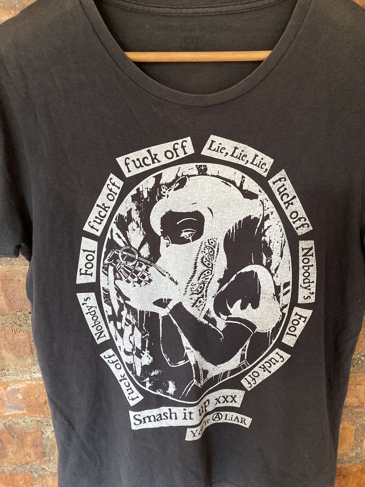 Hysteric Glamour 2000s Electrical Brigade Sex Punk Riot Pinup bom tee Size US M / EU 48-50 / 2 - 3 Thumbnail