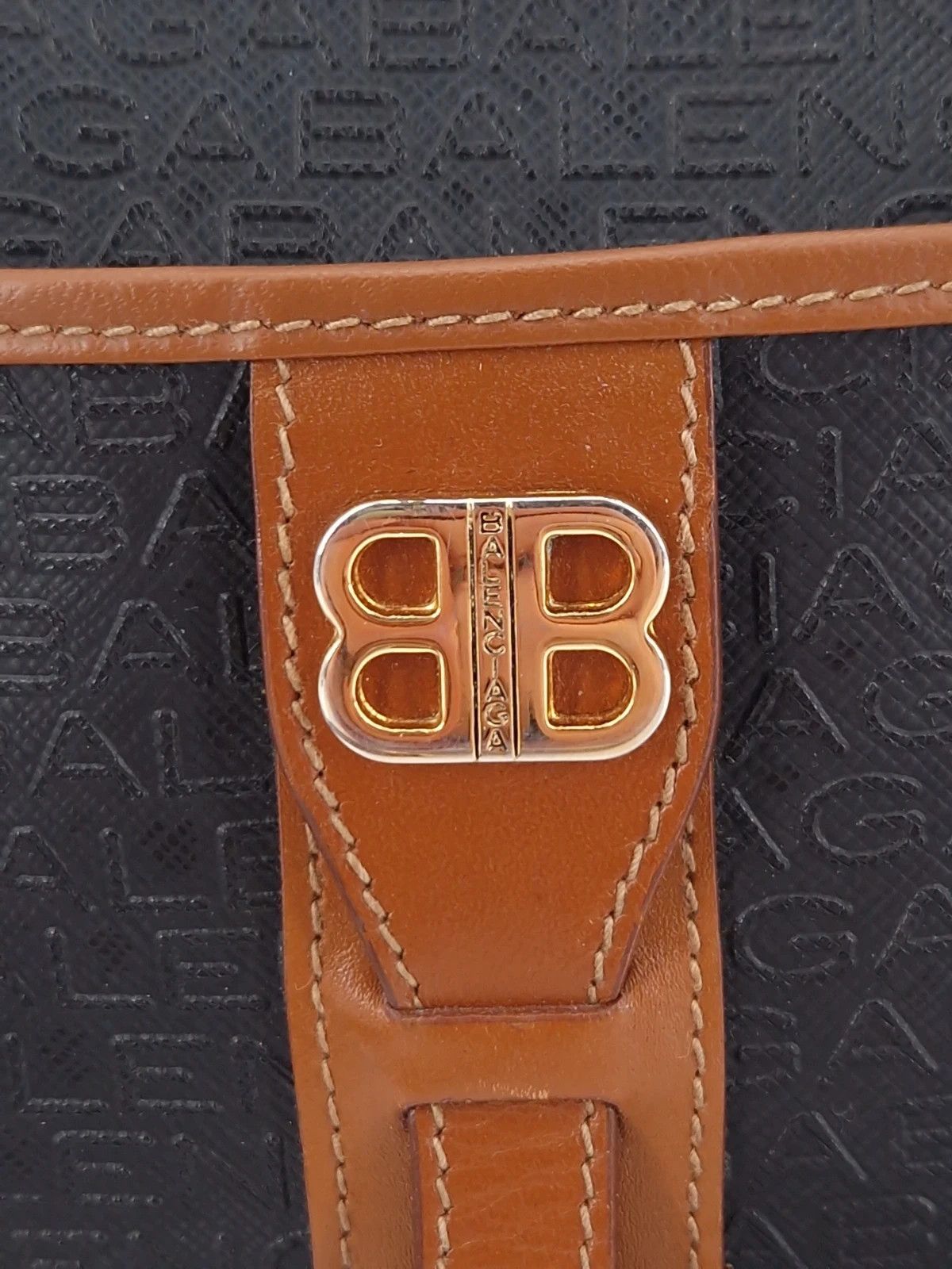 Balenciaga Balenciaga Vintage BB Monogram Reporter Crossbody Bag Size ONE SIZE - 5 Thumbnail