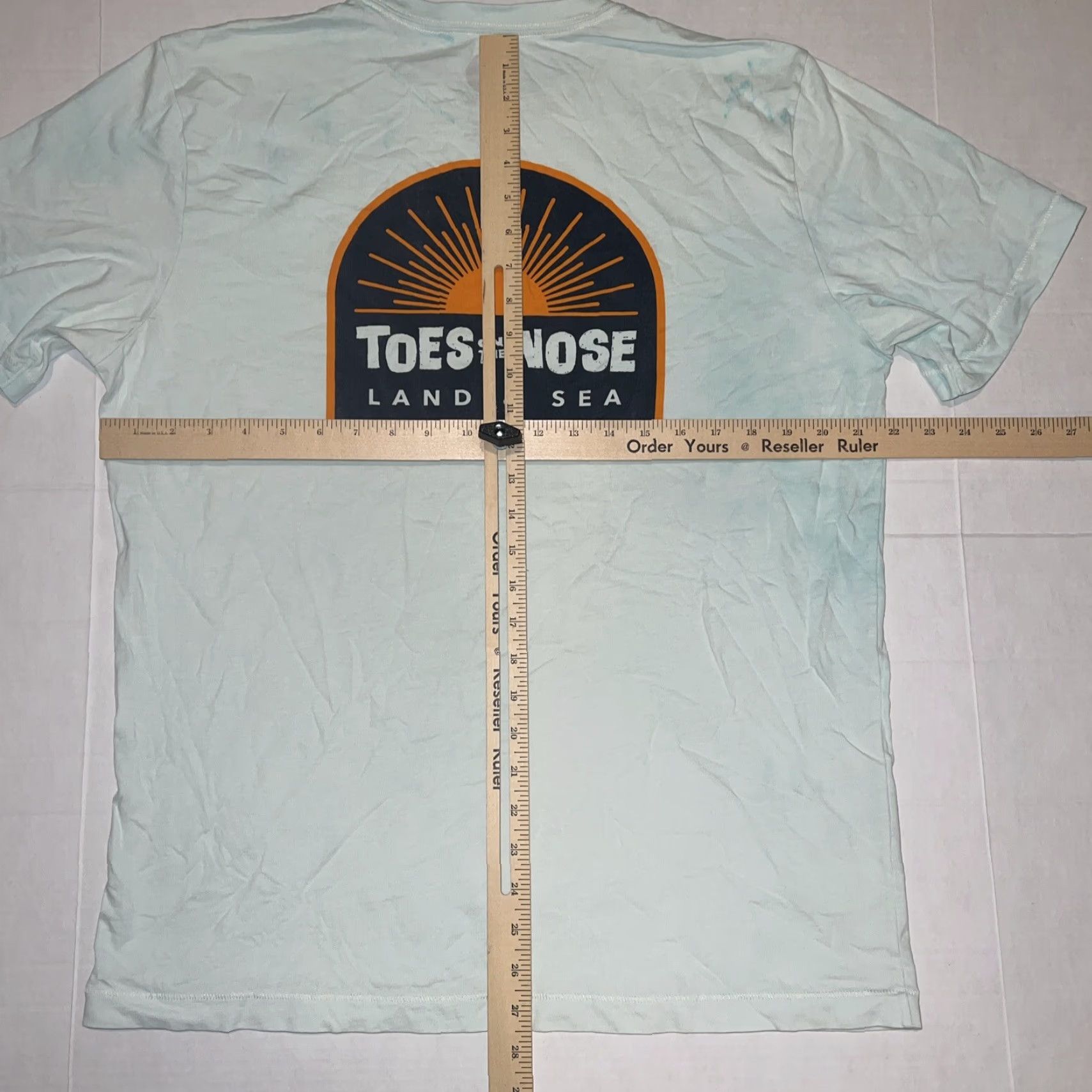 Vintage Toes On The Nose T-Shirt XL Surfboards Sunset Surfer Design Navy Blue Cotton Crew Neck Short Sleeve Vintage? Size US XL / EU 56 / 4 - 7 Thumbnail