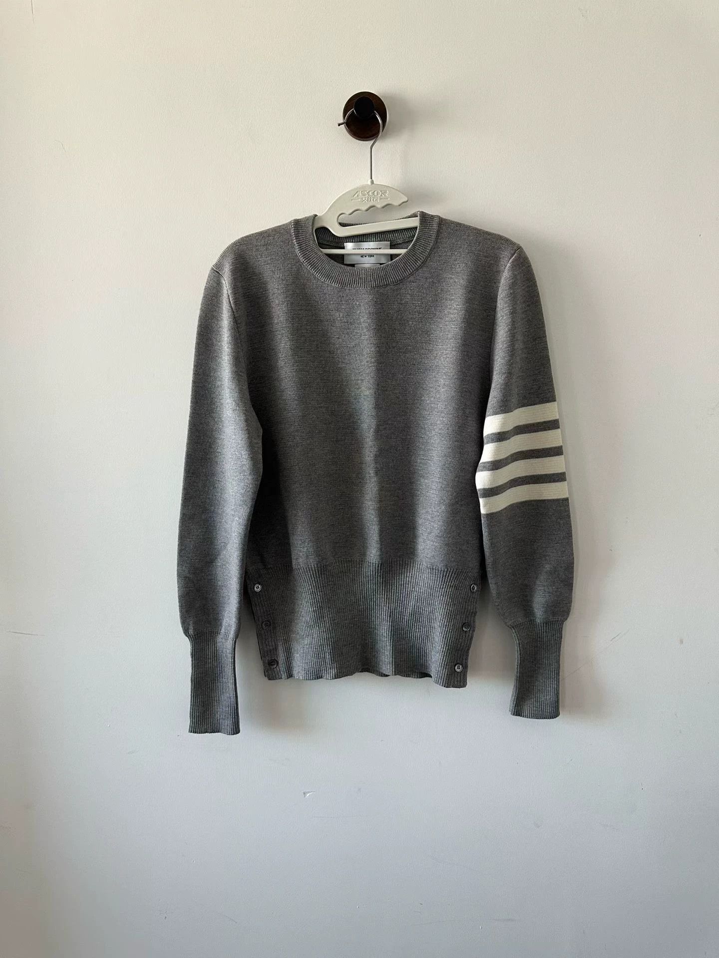Thom Browne Thom Browne Gray Sweater Size 1 Size US S / EU 44-46 / 1 - 1 Thumbnail