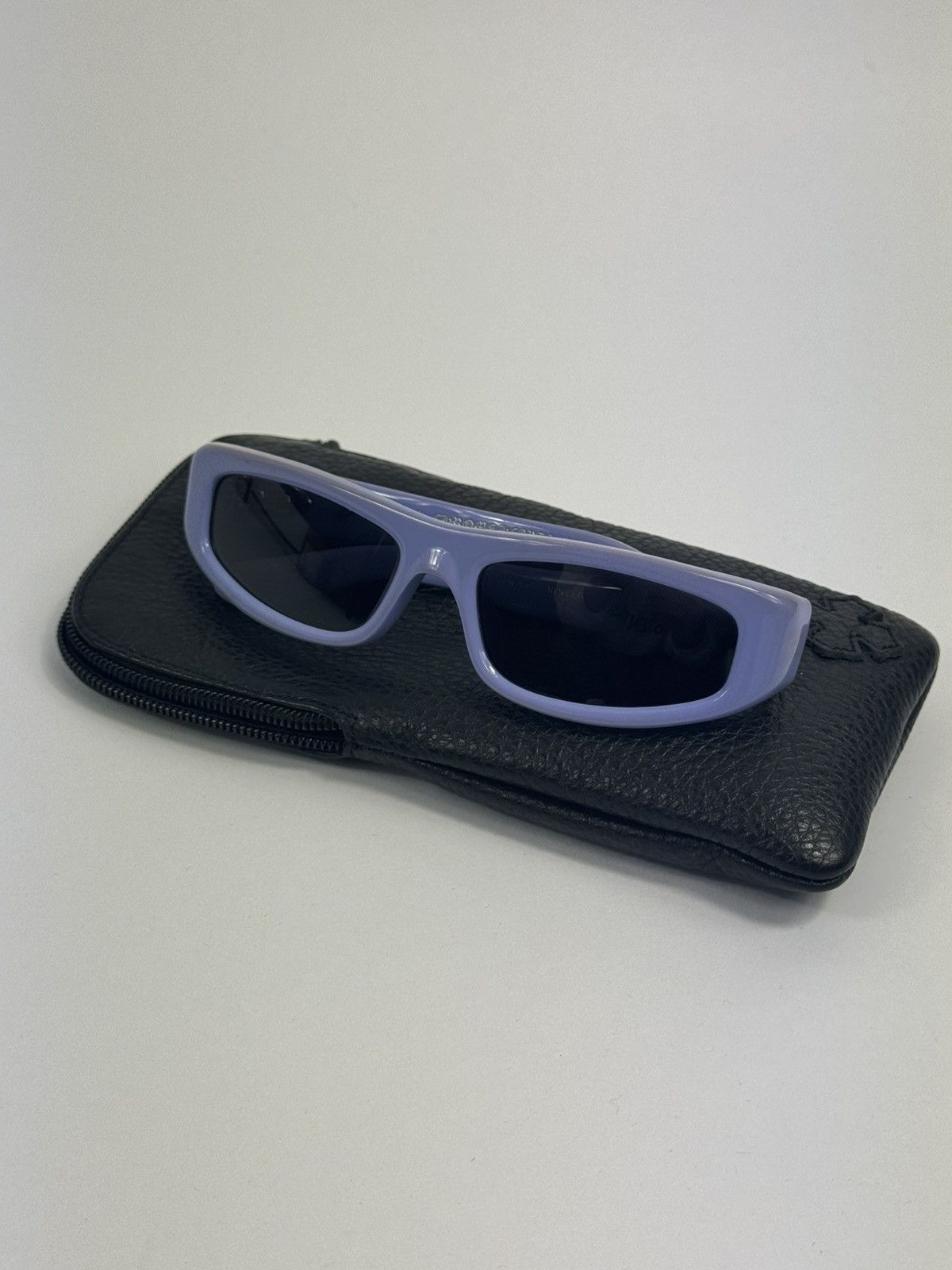 Chrome Hearts Lilac Sterling Silver Stars Hardware Roller Sunglasses RARE Size ONE SIZE - 20 Thumbnail